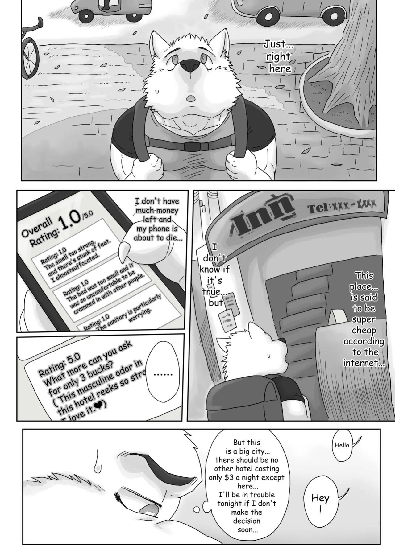 [Renoky] Found a super ~~ cheap inn in a big city!