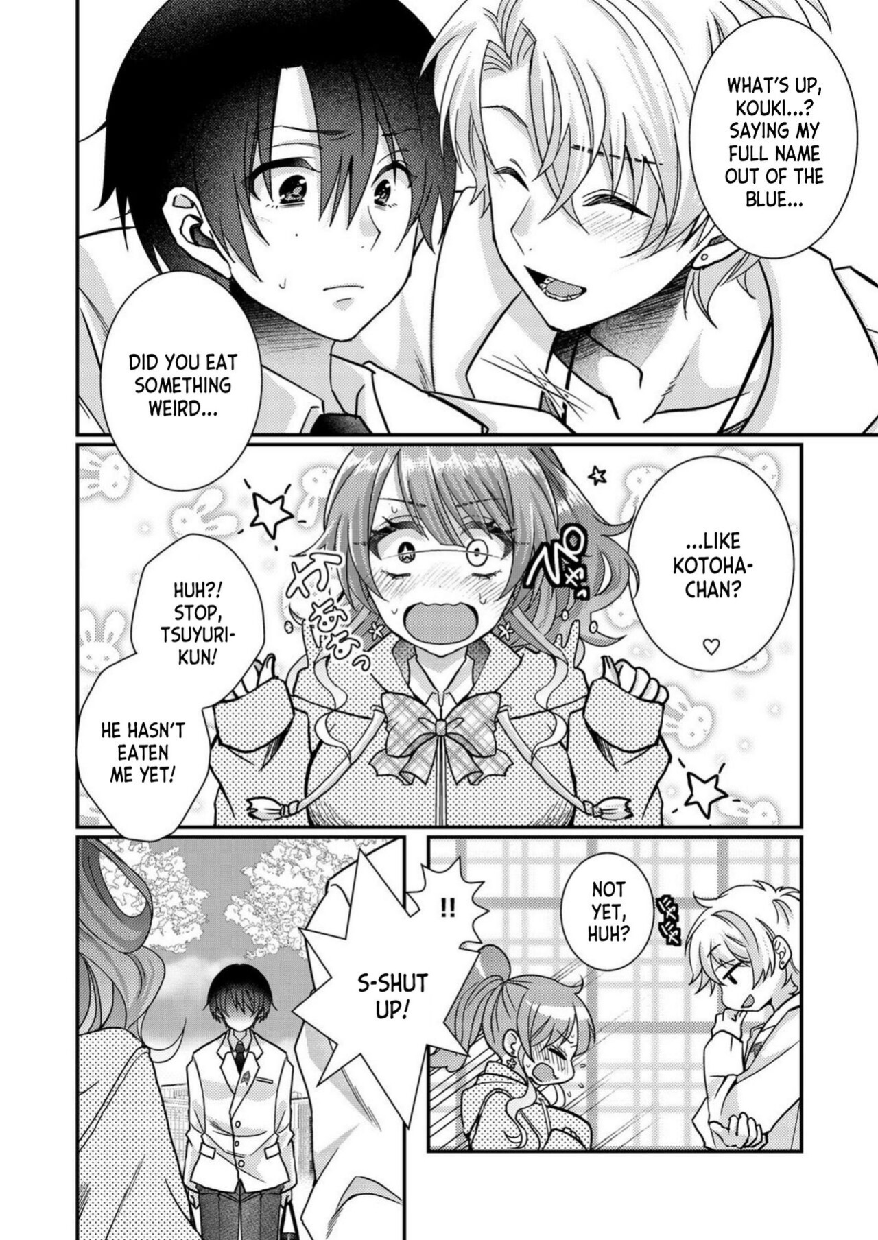 [Satsuki Asha, Mizuki Mizuki] Eroge Sekai ni Tensei Shita ore ga, Oshi e no ai de Netorare Hiroin o Shiawaseni Suru. ch.1-4 [desudesu]