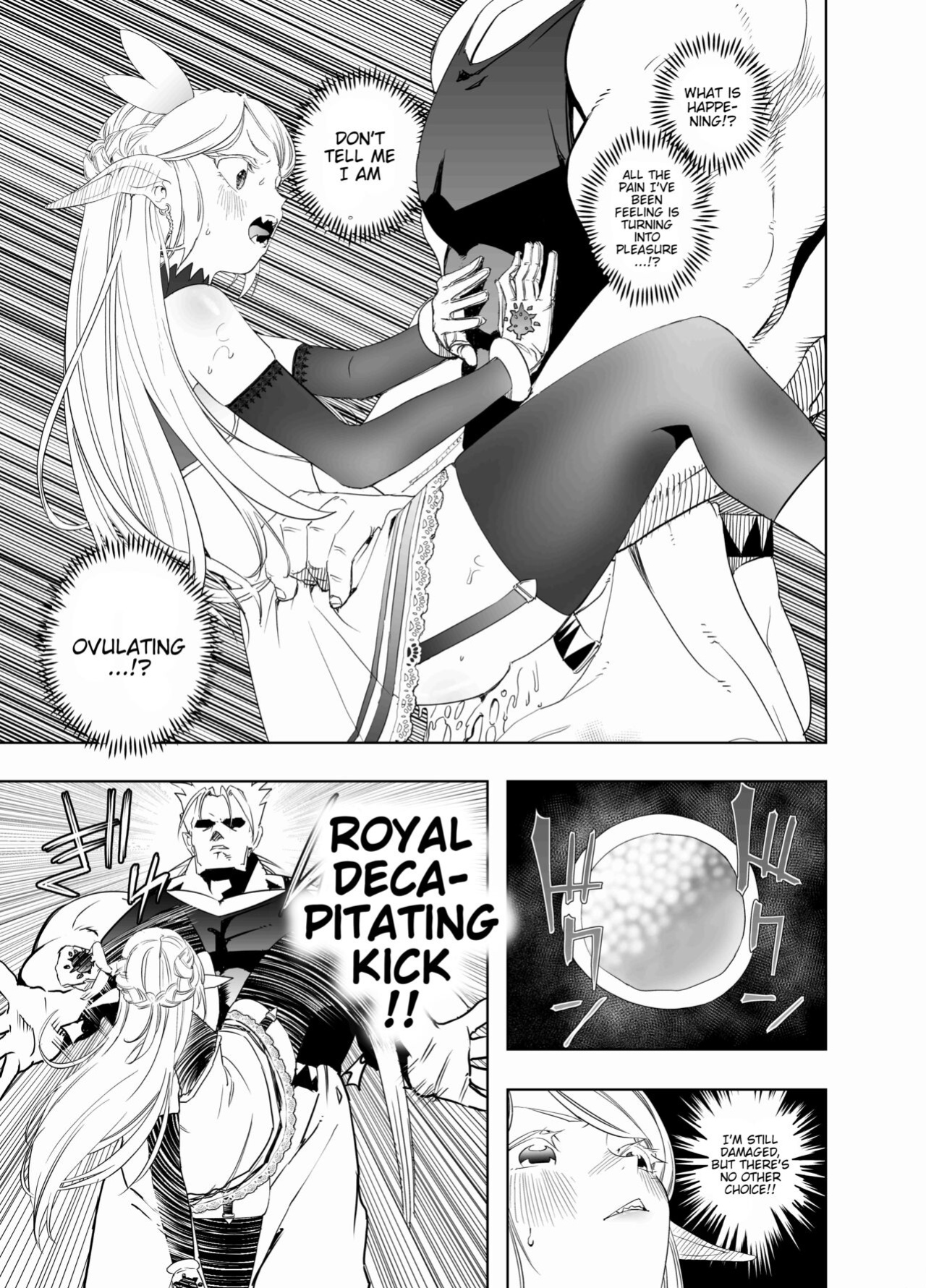 [Apocalypse Nibitashi (Kaburana)] Royal Omanko Tanetsuke EX Press - Royal Pussy Impregnation Express [Poranya]