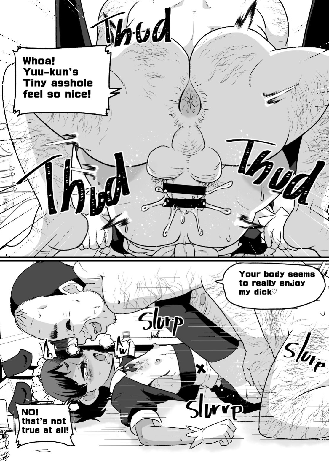 [Nikuyakitei (Nikuyaki)] Mesu Ochi Kansatsu Nikki -Mushoku Oji-san no Onaho Yome ni Sarete Shimatta Otokonoko no Matsuro...- | Sissy Transformation Observation Diary