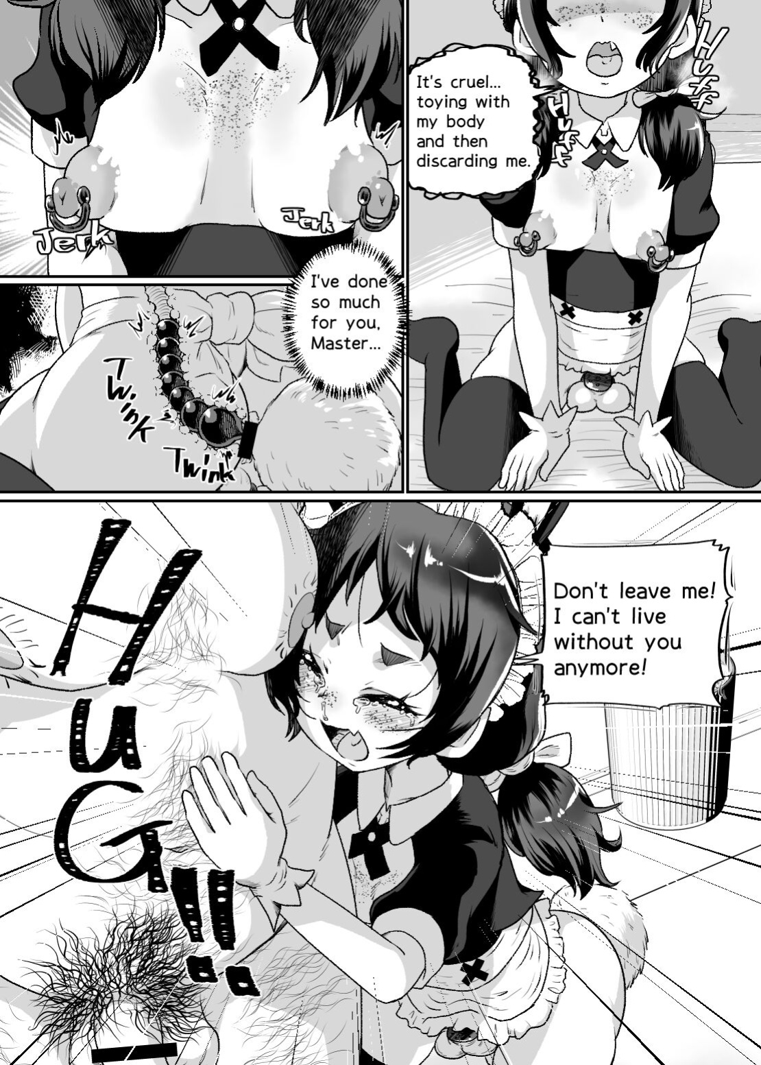 [Nikuyakitei (Nikuyaki)] Mesu Ochi Kansatsu Nikki -Mushoku Oji-san no Onaho Yome ni Sarete Shimatta Otokonoko no Matsuro...- | Sissy Transformation Observation Diary