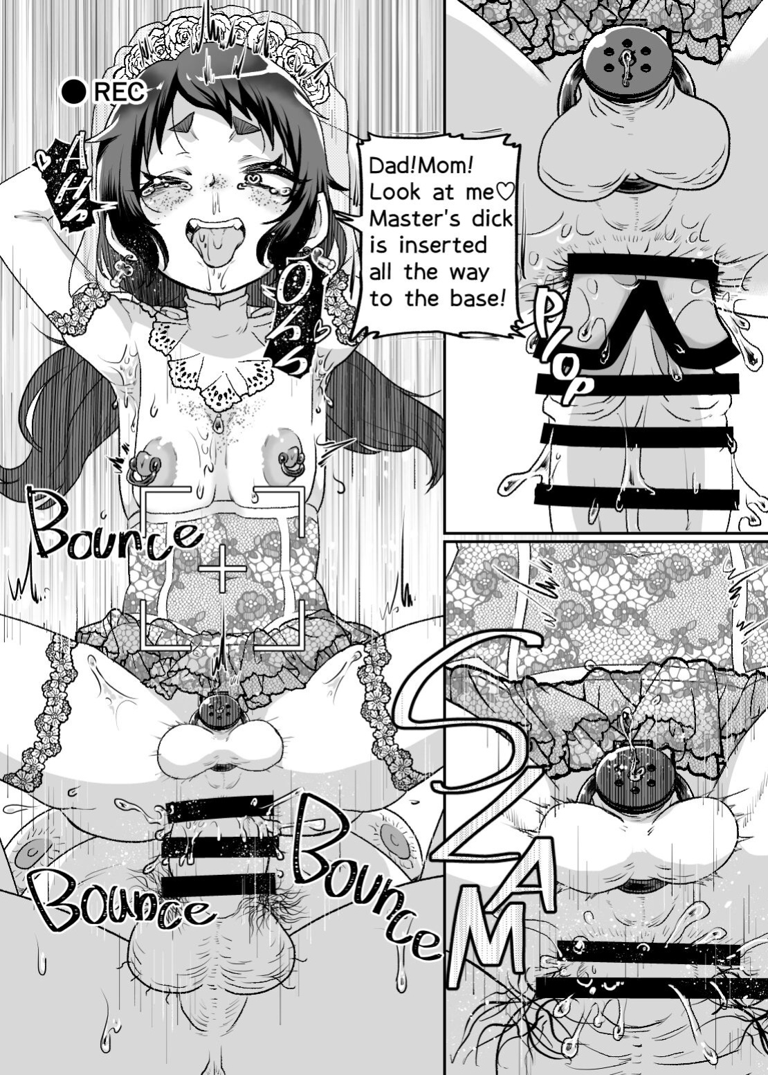 [Nikuyakitei (Nikuyaki)] Mesu Ochi Kansatsu Nikki -Mushoku Oji-san no Onaho Yome ni Sarete Shimatta Otokonoko no Matsuro...- | Sissy Transformation Observation Diary