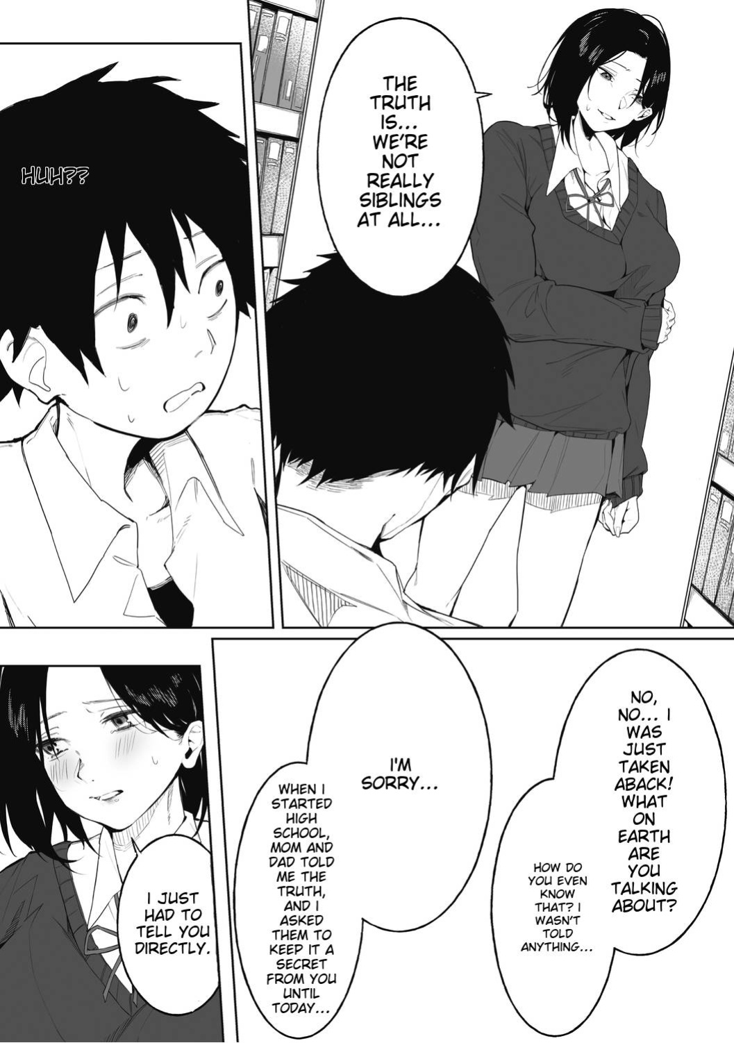 [Kiduki Sai] Shimai no Himitsu (COMIC HOTMILK 2021-05)