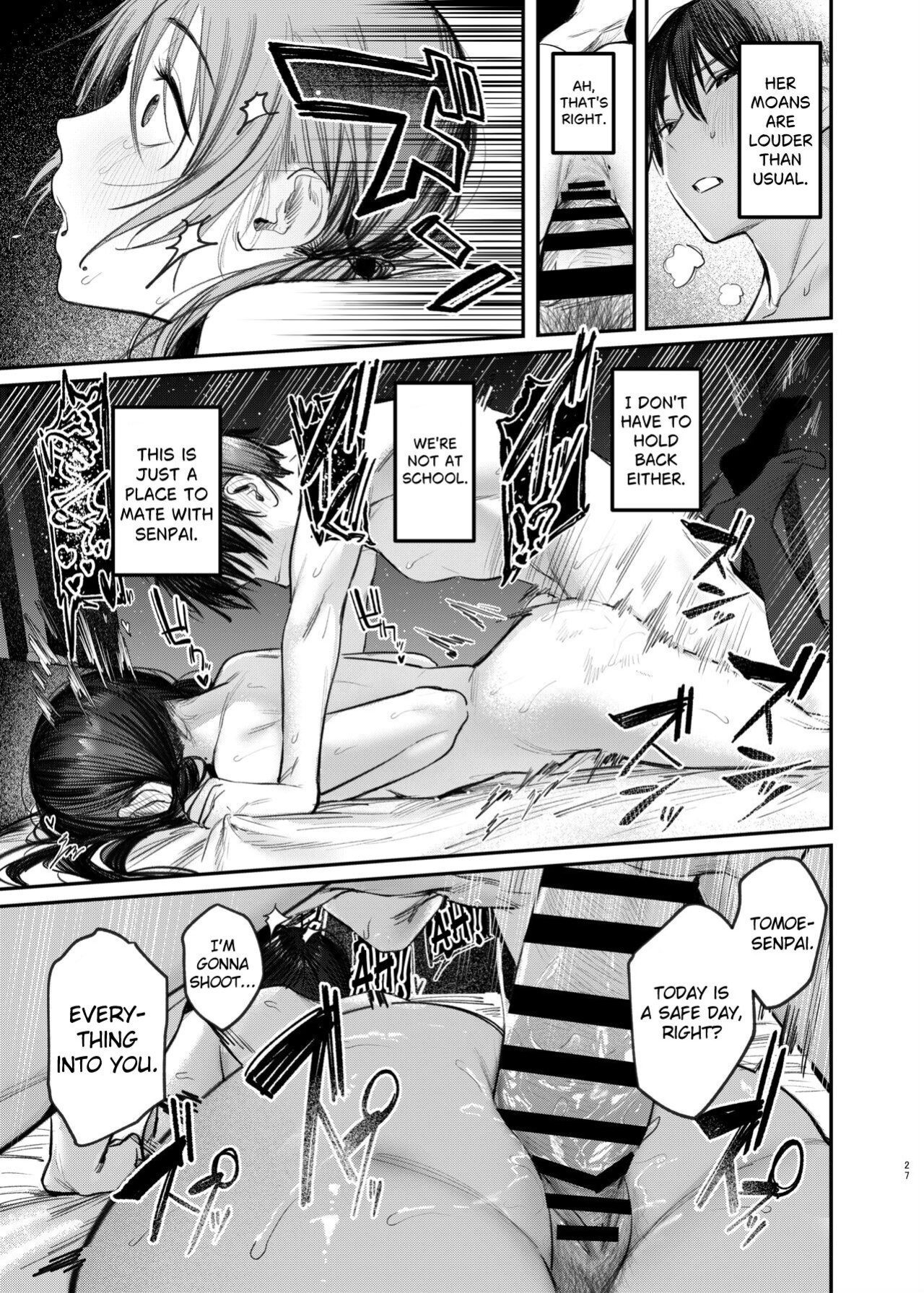 [Momojiru Teien (Momokumo)] Zoku Kunikida Senpai no Kakushigoto | Kunikida Senpai's Secret ・Continued