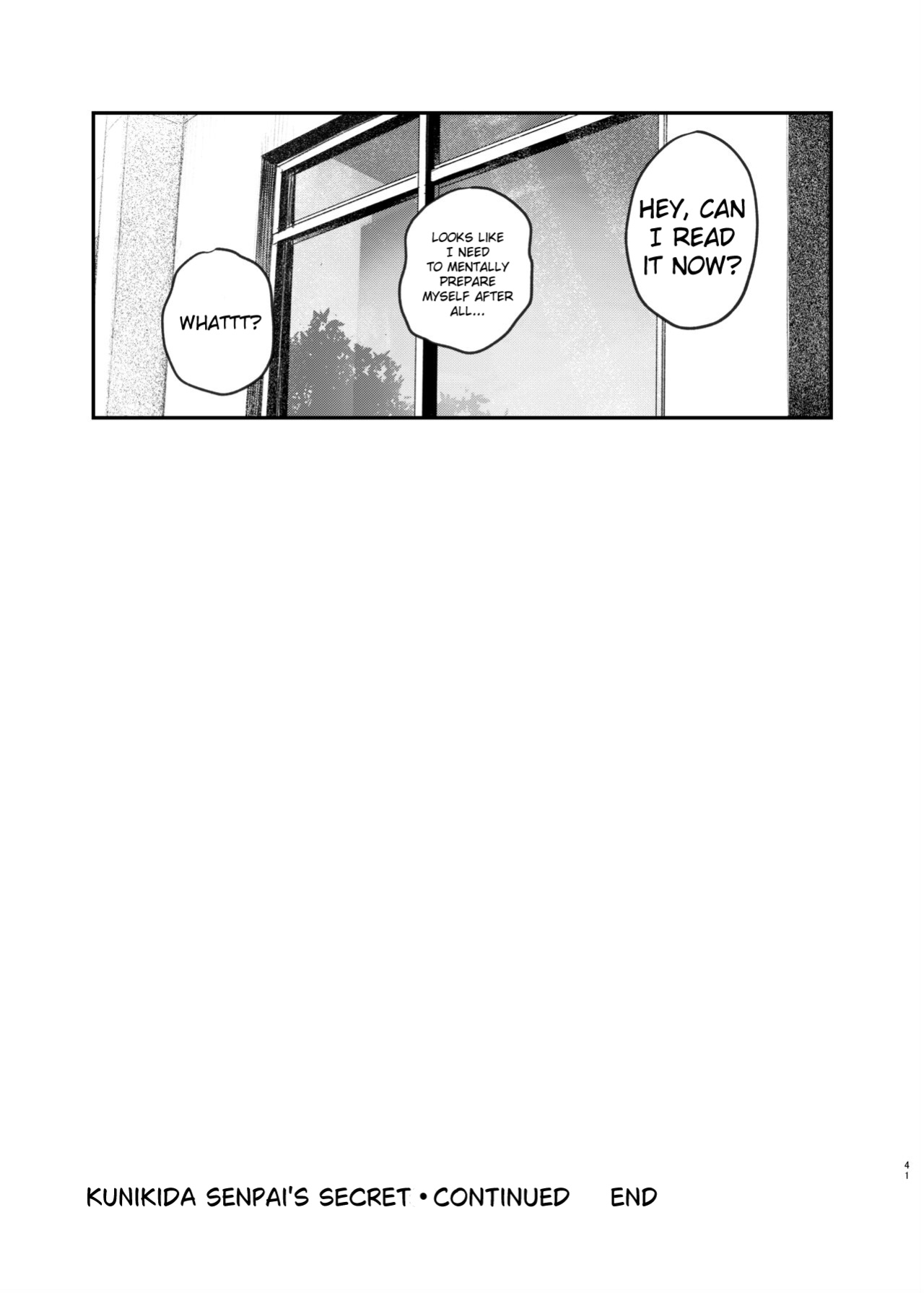 [Momojiru Teien (Momokumo)] Zoku Kunikida Senpai no Kakushigoto | Kunikida Senpai's Secret ・Continued