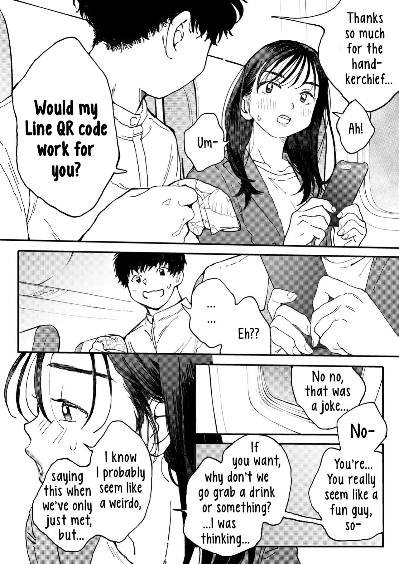 [Denbu Momo] Muramura OL-san wa Hikouki no Naka demo Seiyoku o Mitashitai | Horny OL-san, even on an Airplane, Wants To Satisfy Her Sexual Desires