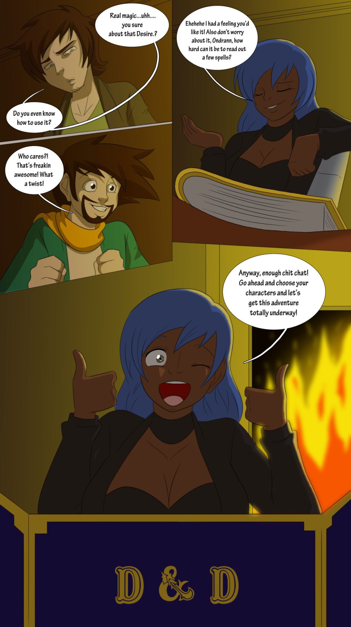 D&D: Rolling The Dice