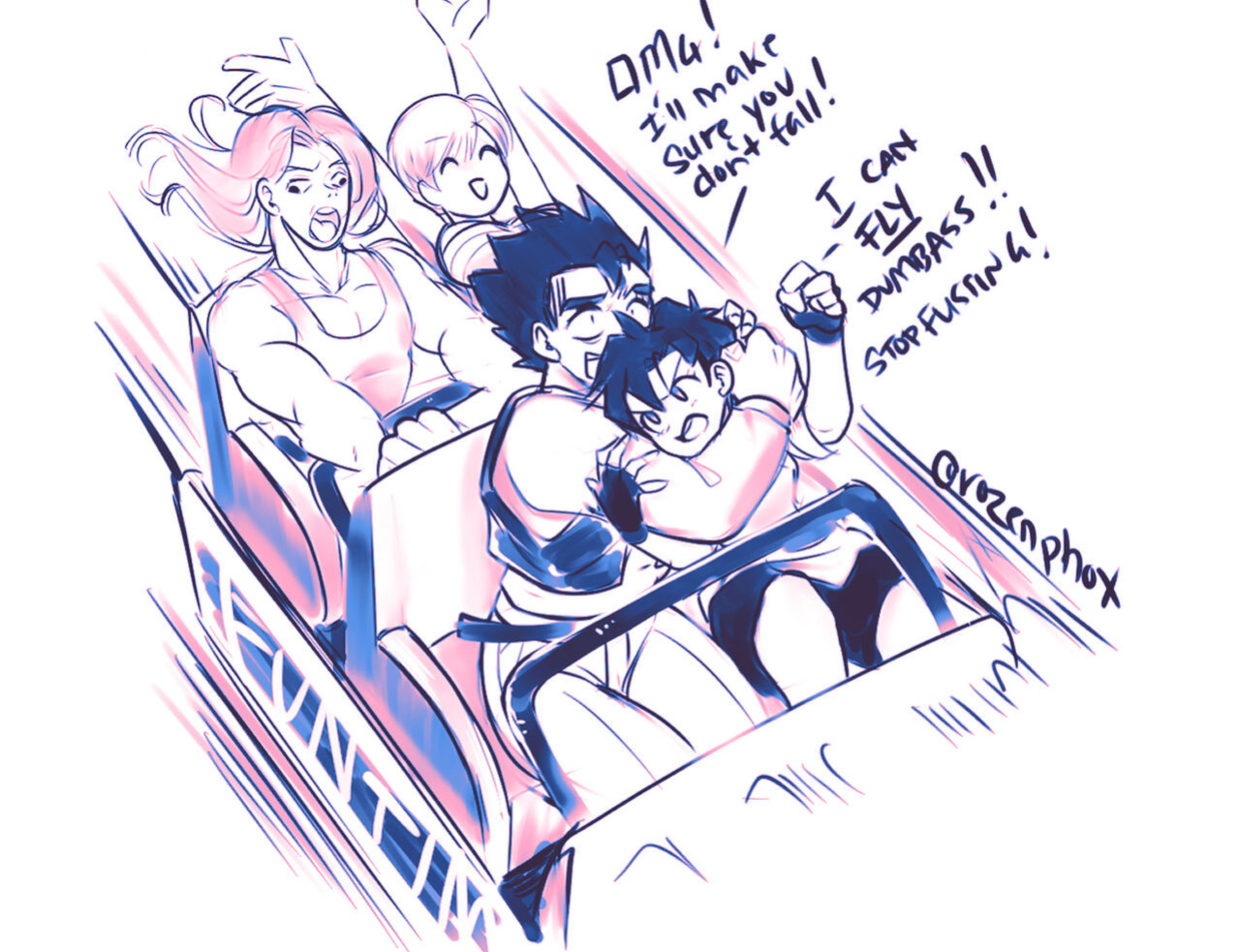 [Puffphox] Sketches (Dragon Ball Z)