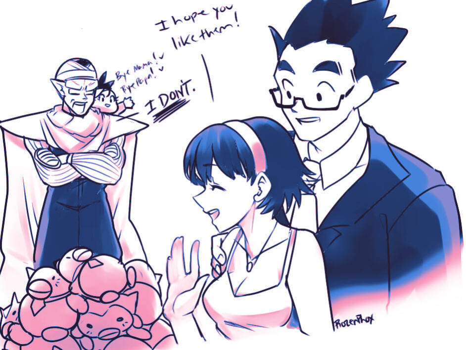 [Puffphox] Sketches (Dragon Ball Z)