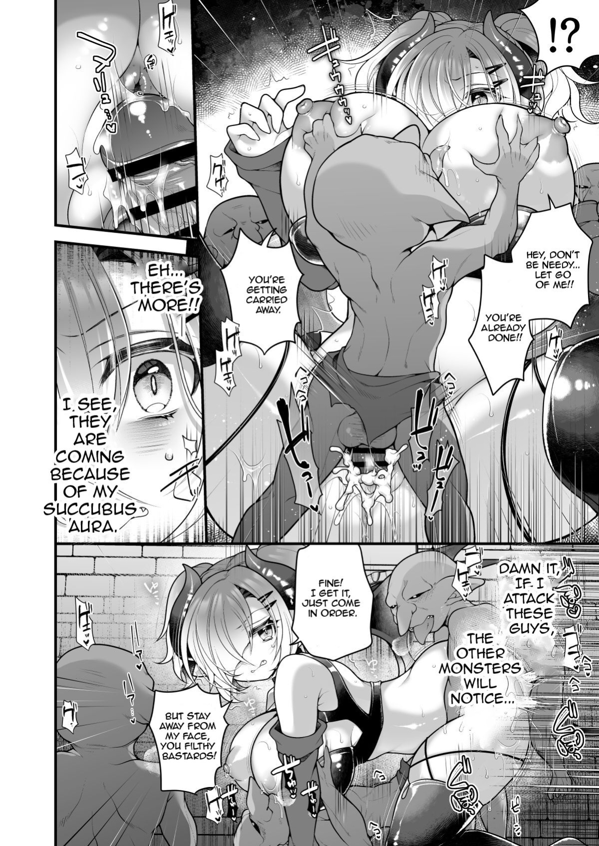 [Ue ni Aru Mikan (Reitou Mikan)] Succubus Shoku. ~Boukensha Ore, Meikyuu de Shokuryou ga Tsukita node Succubus ni Natte Kikan Shimasu~ | I, an Adventurer ran out of food in the dungeon, so I turned into a Succubus.