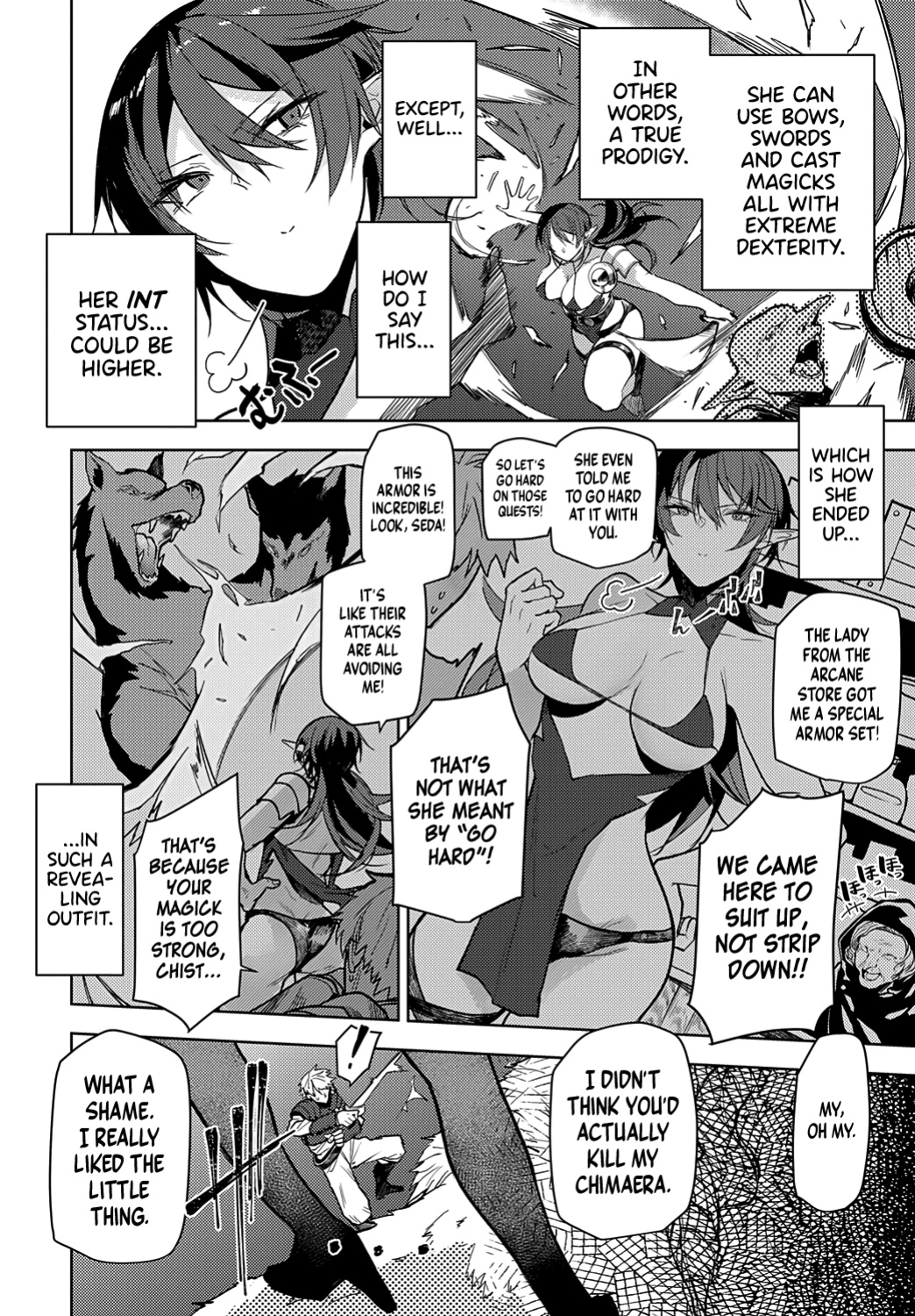 [Okyou] Meikyuu Kara Deru Made ga Bouken Desu | Finding a Way Out of the Maze (COMIC Anthurium 2024-06) [Shiromaru]