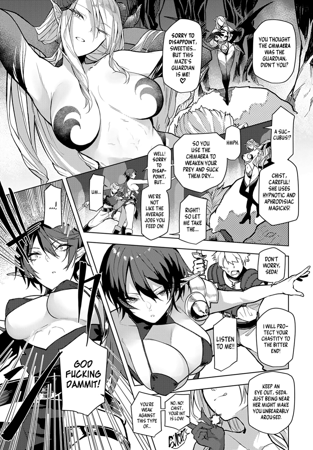[Okyou] Meikyuu Kara Deru Made ga Bouken Desu | Finding a Way Out of the Maze (COMIC Anthurium 2024-06) [Shiromaru]