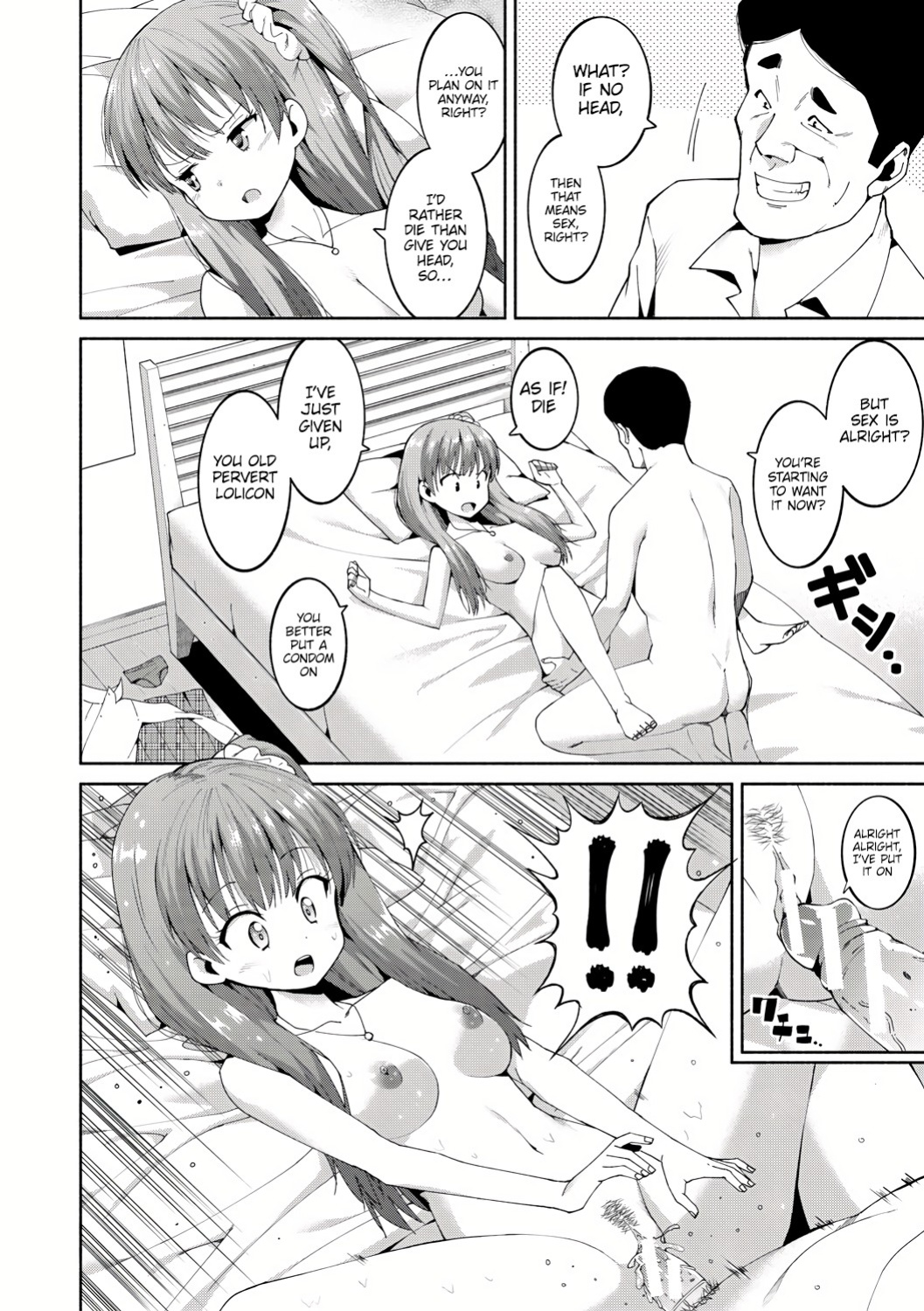 [Harami] Shoplifting JK Punishment Sex (Watashi-tachi, Nenchaku Otona Piston ni Dohamari Shichaimashita....) [Platinum Crown]