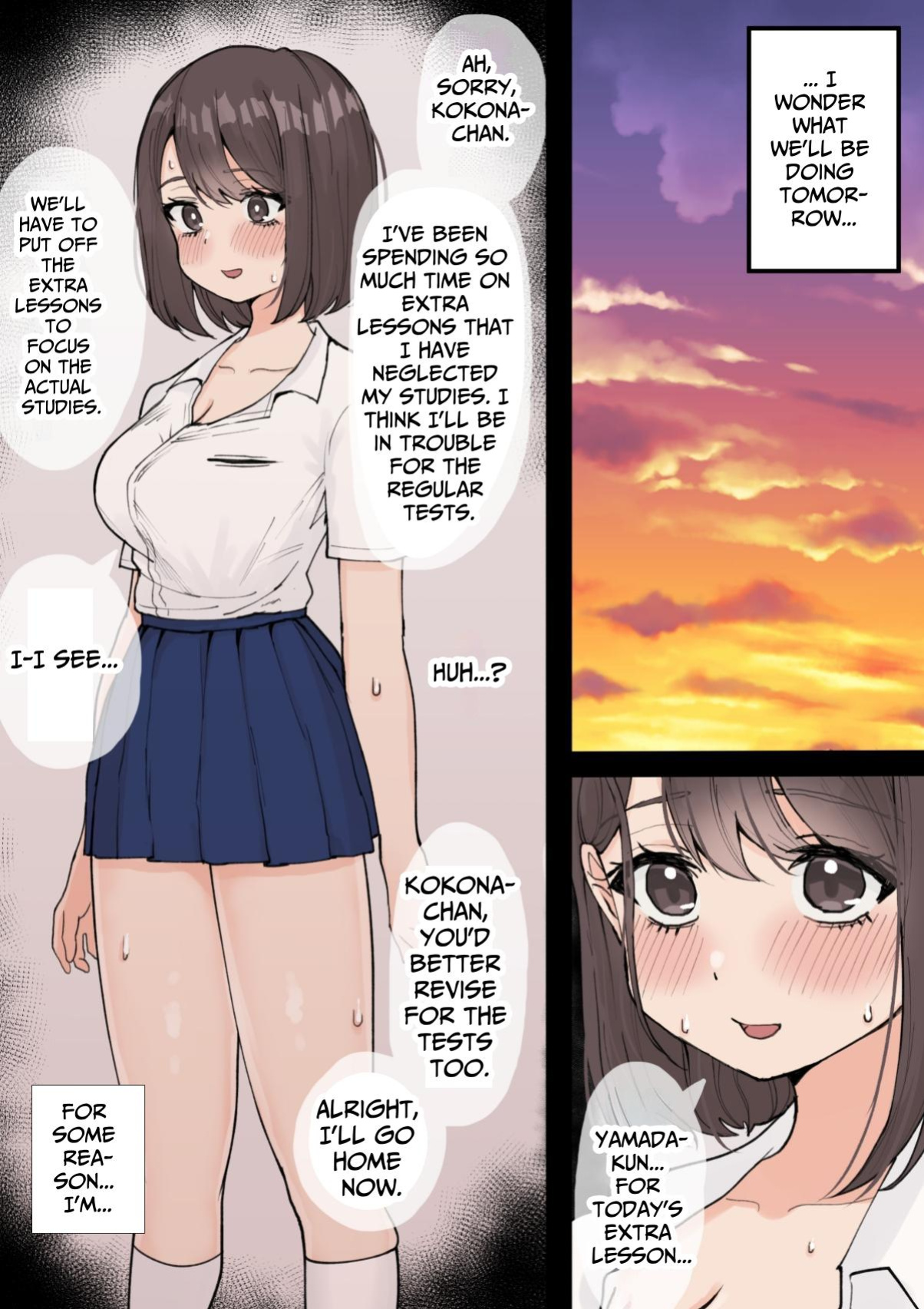 [Kuroro] Muchimuchi na Muchikko JK Kokona-chan | The Voluptuous & Ignorant Kokona-chan [Nameless]