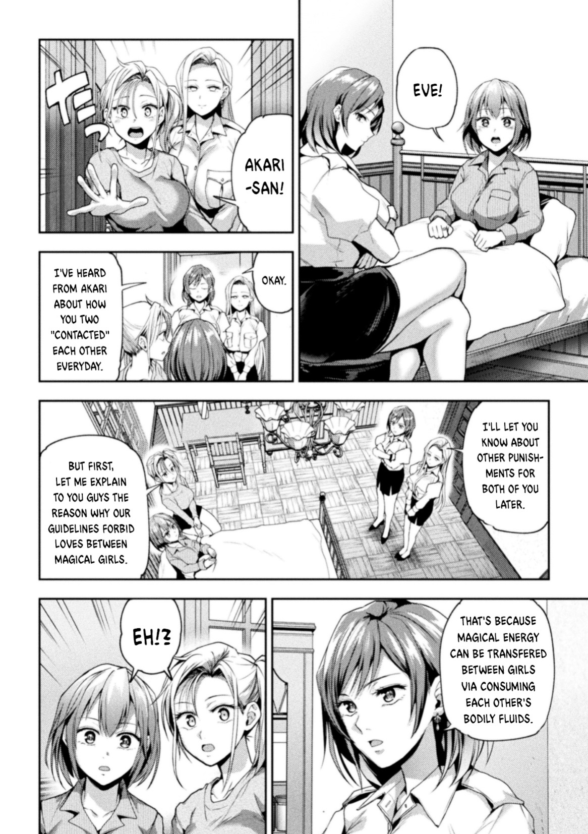 [Nagashiro Rouge] When Magical Girls Kiss Chapter 1-3(END)| Eigyou Mahou Shoujo ga Kiss Shitara Chapter 1-3(END)
