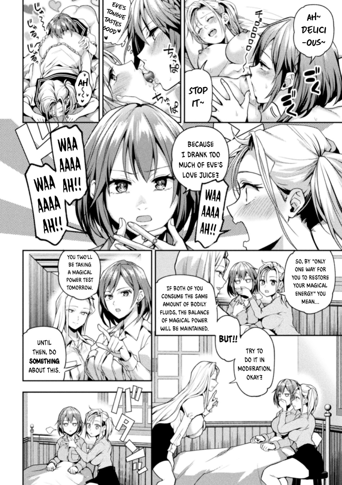 [Nagashiro Rouge] When Magical Girls Kiss Chapter 1-3(END)| Eigyou Mahou Shoujo ga Kiss Shitara Chapter 1-3(END)