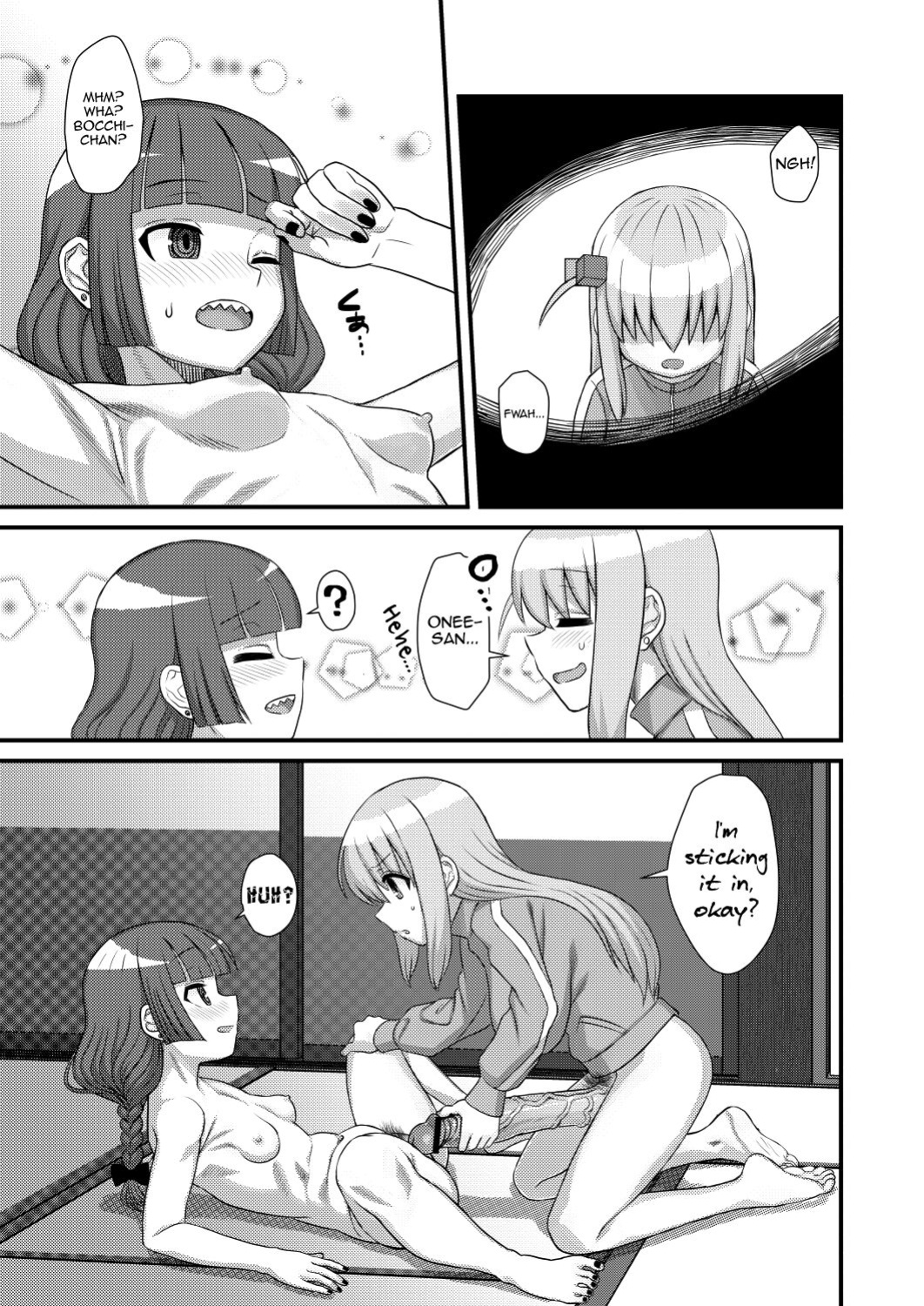 [Kakumei Seifu Kouhoushitsu (Radiohead, Dekosuke, Hakai Taitei)] Bokki the Dick! (Bocchi the Rock!) [mysterymeat3]