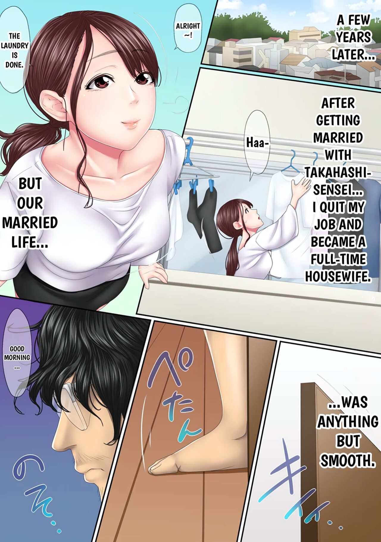 [Korosuke] Kono Furin wa Otto no Tame "Anata, Yurushite…." To, Netorareru Tsuma 1 | This Affair Was for my Husband's Sake 1 [CarlJPTL]