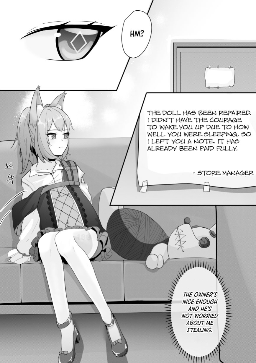 [Toumei] Shamare's Patching Time (Arknights) [DKKMD Translations]