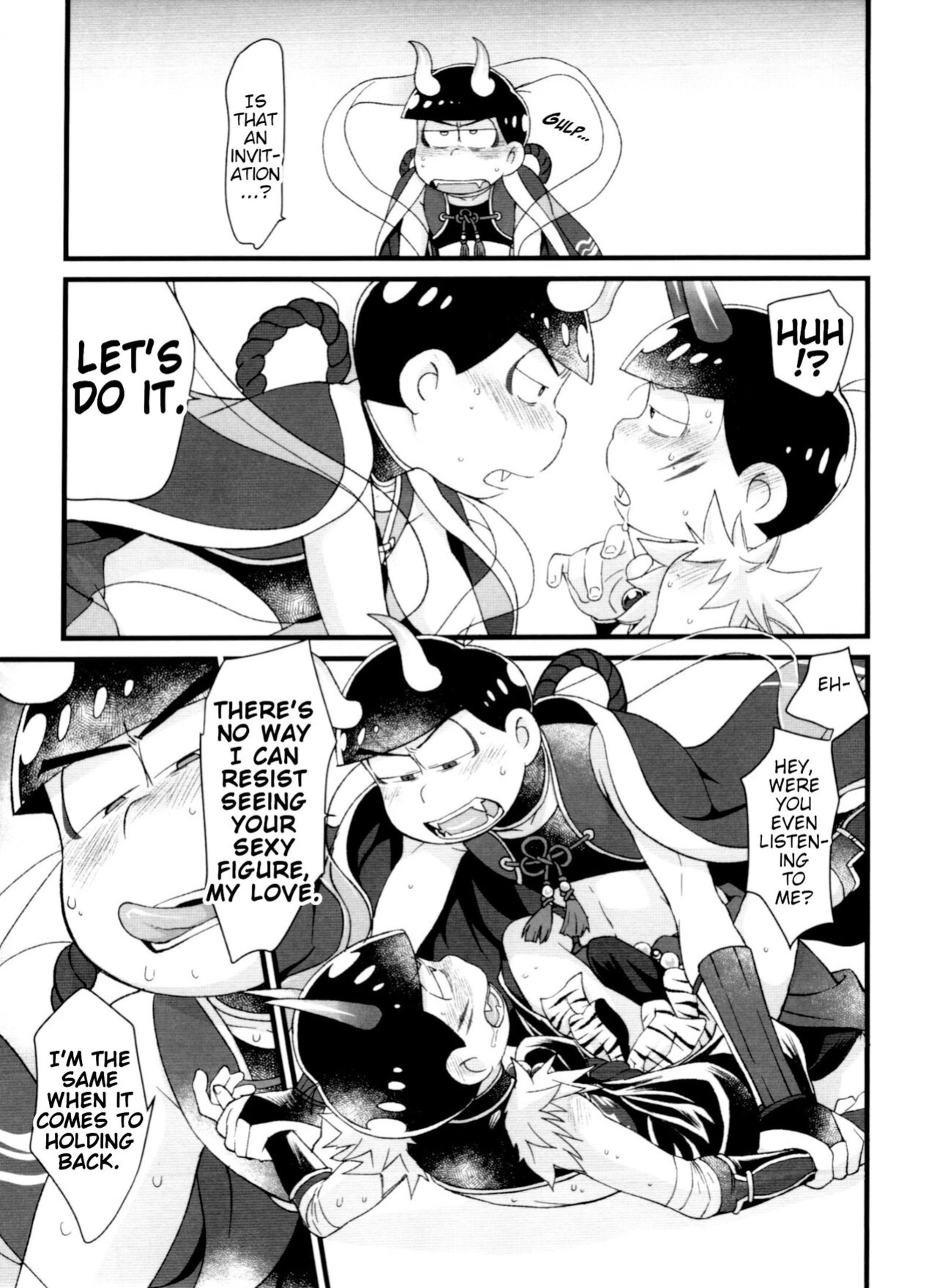 [MatsuCha. (Maccha)] Monthly KaraOso Omnibus (Osomatsu-san) [ENGLISH]