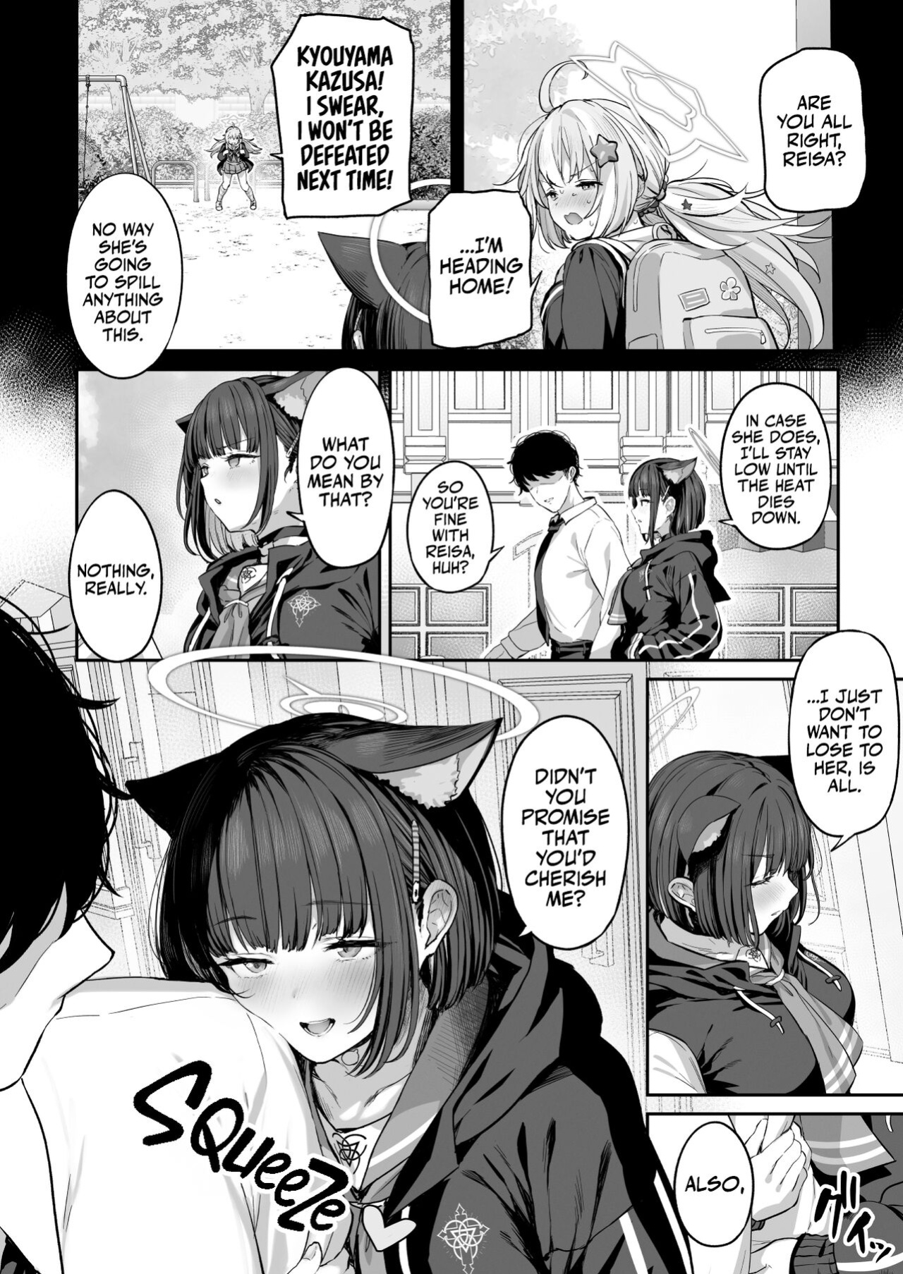 [Horumon Curry (Tobimura)] Tokoton Yacchau Kyouyama Kazusa | Kyouyama Kazusa Wants to Bang! (Blue Archive) [Team Rabu2]