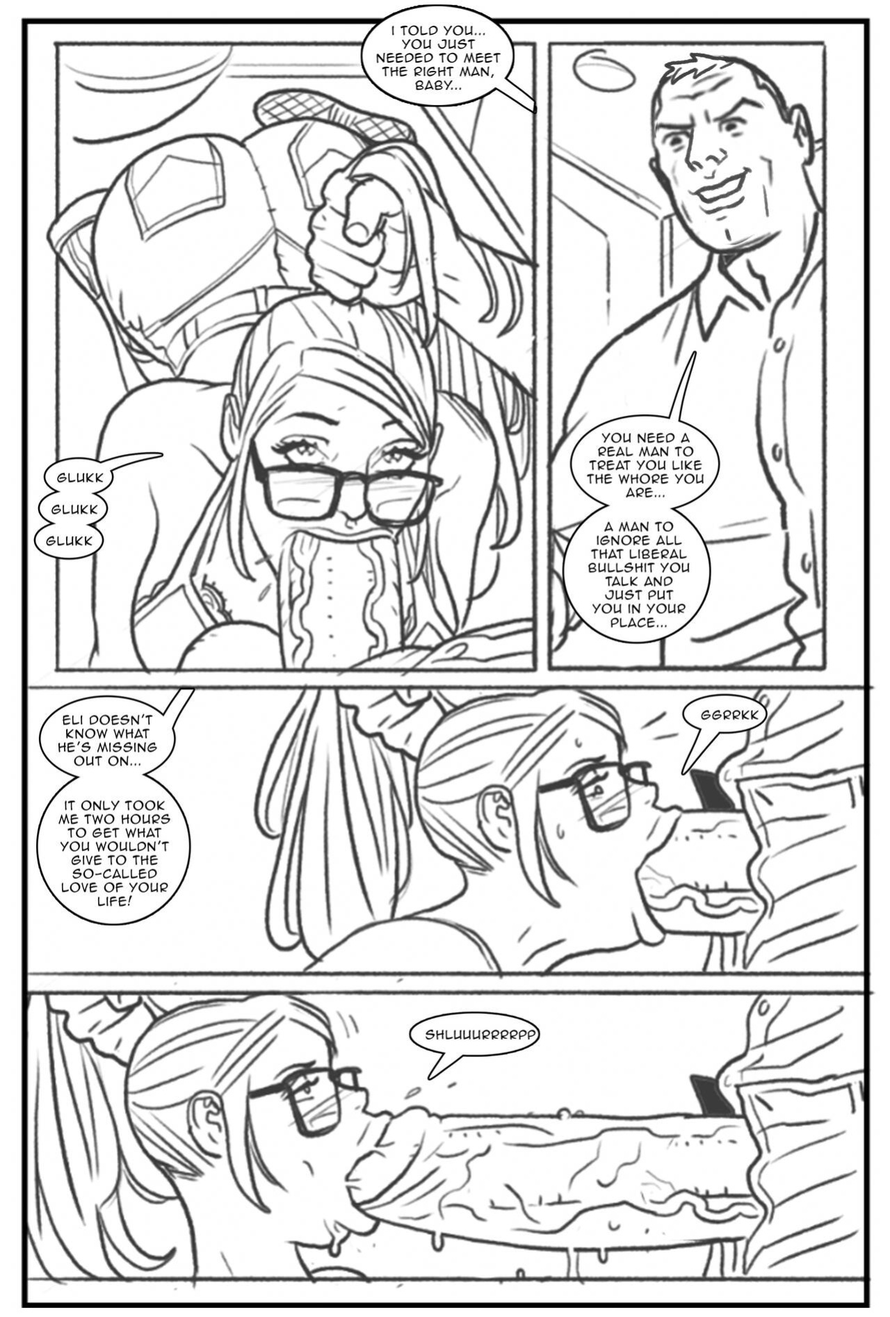 Hipsters love big dick (White Alt)