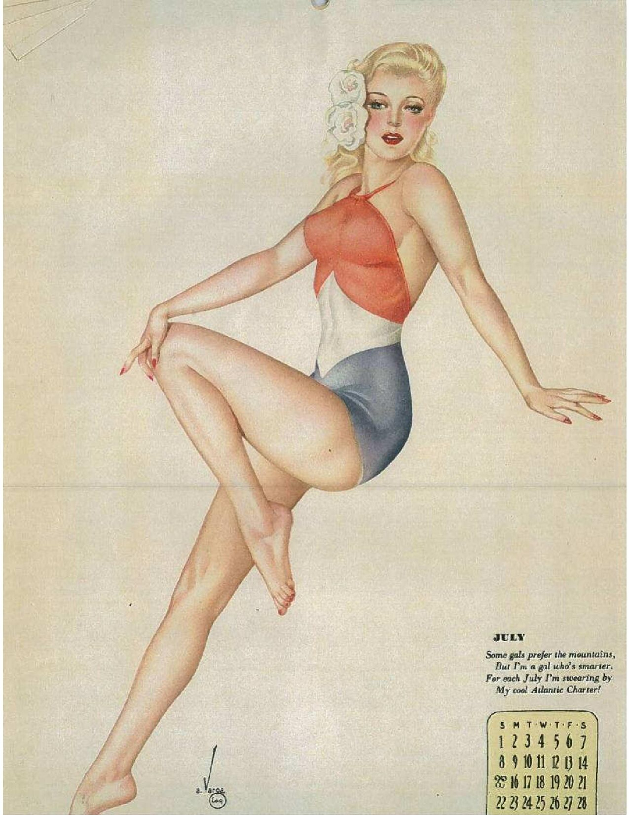 [Alberto Vargas] Pin-Up Calendars