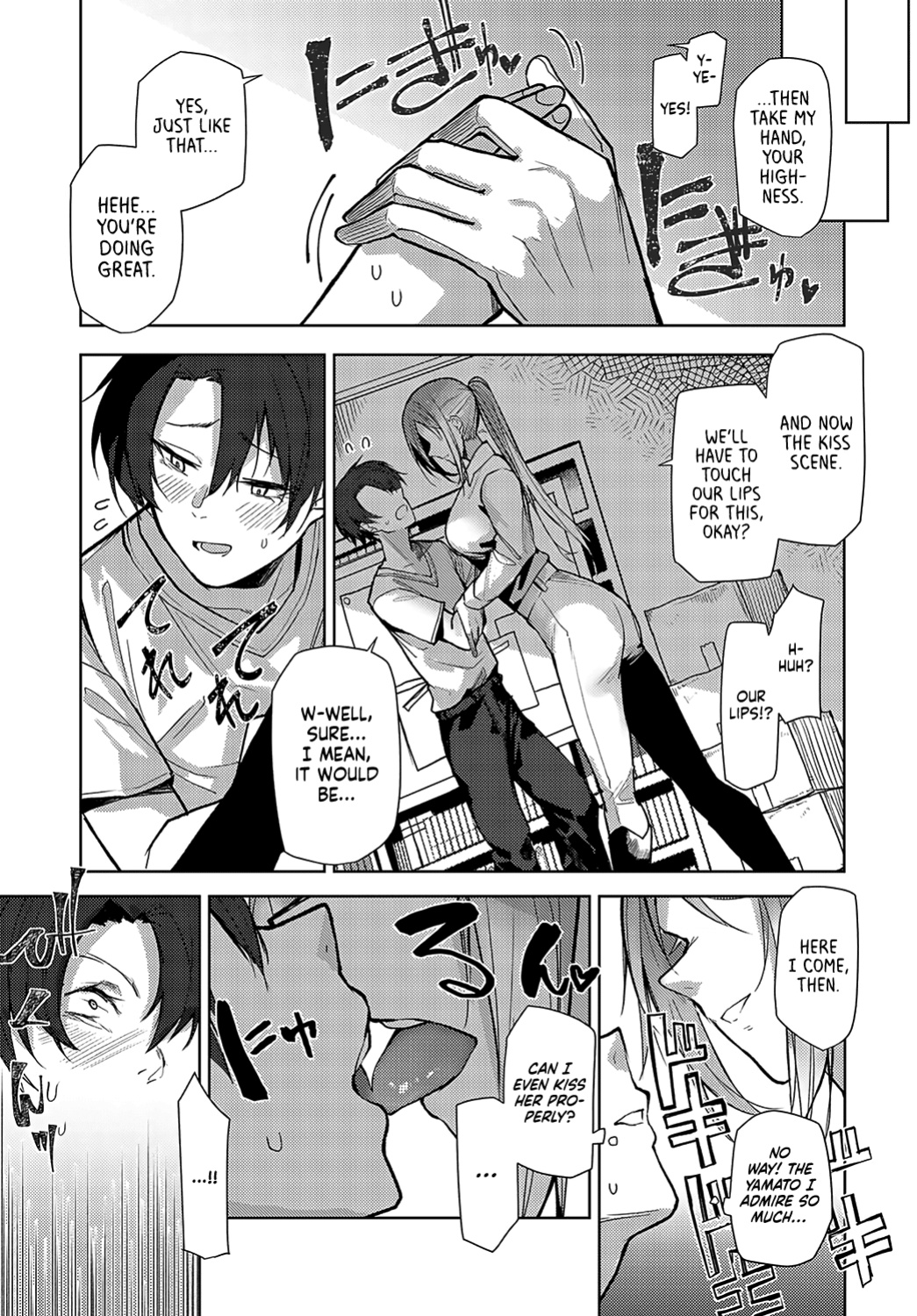 [Okyou] Backstage LOVE (COMIC Anthurium 2024-02) [Shiromaru]