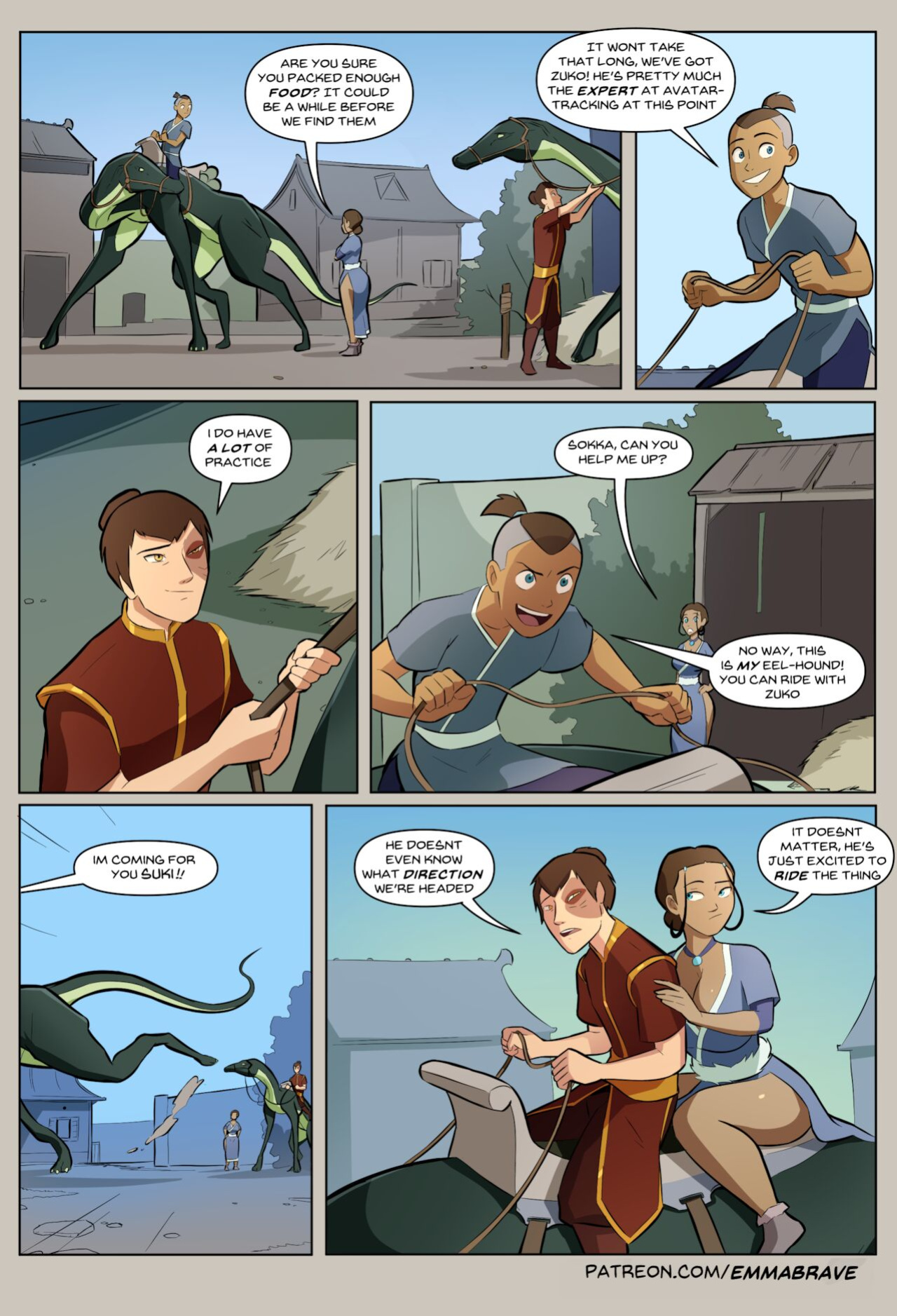 [EmmaBrave] After Avatar (Avatar: The Last Airbender)