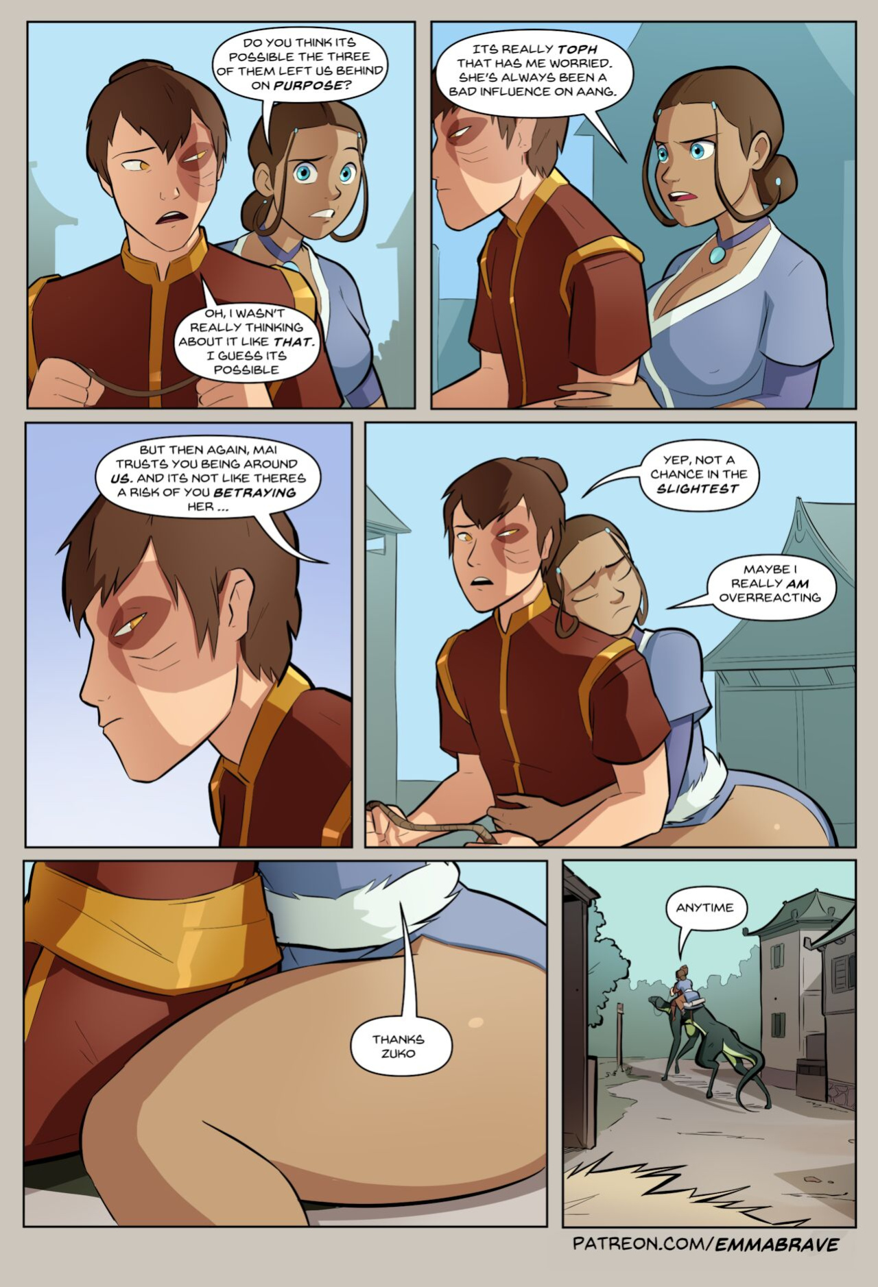 [EmmaBrave] After Avatar (Avatar: The Last Airbender)