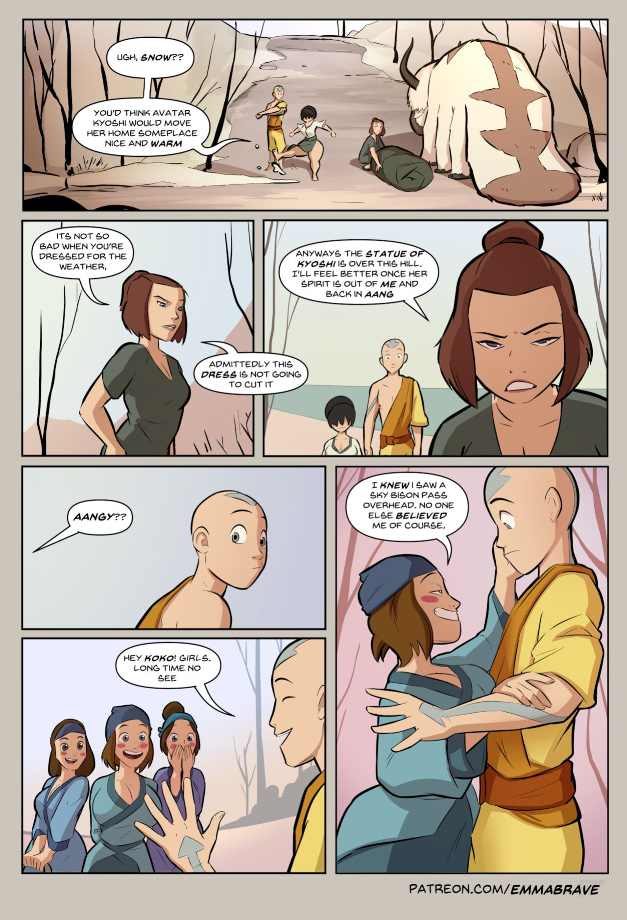 [EmmaBrave] After Avatar (Avatar: The Last Airbender)