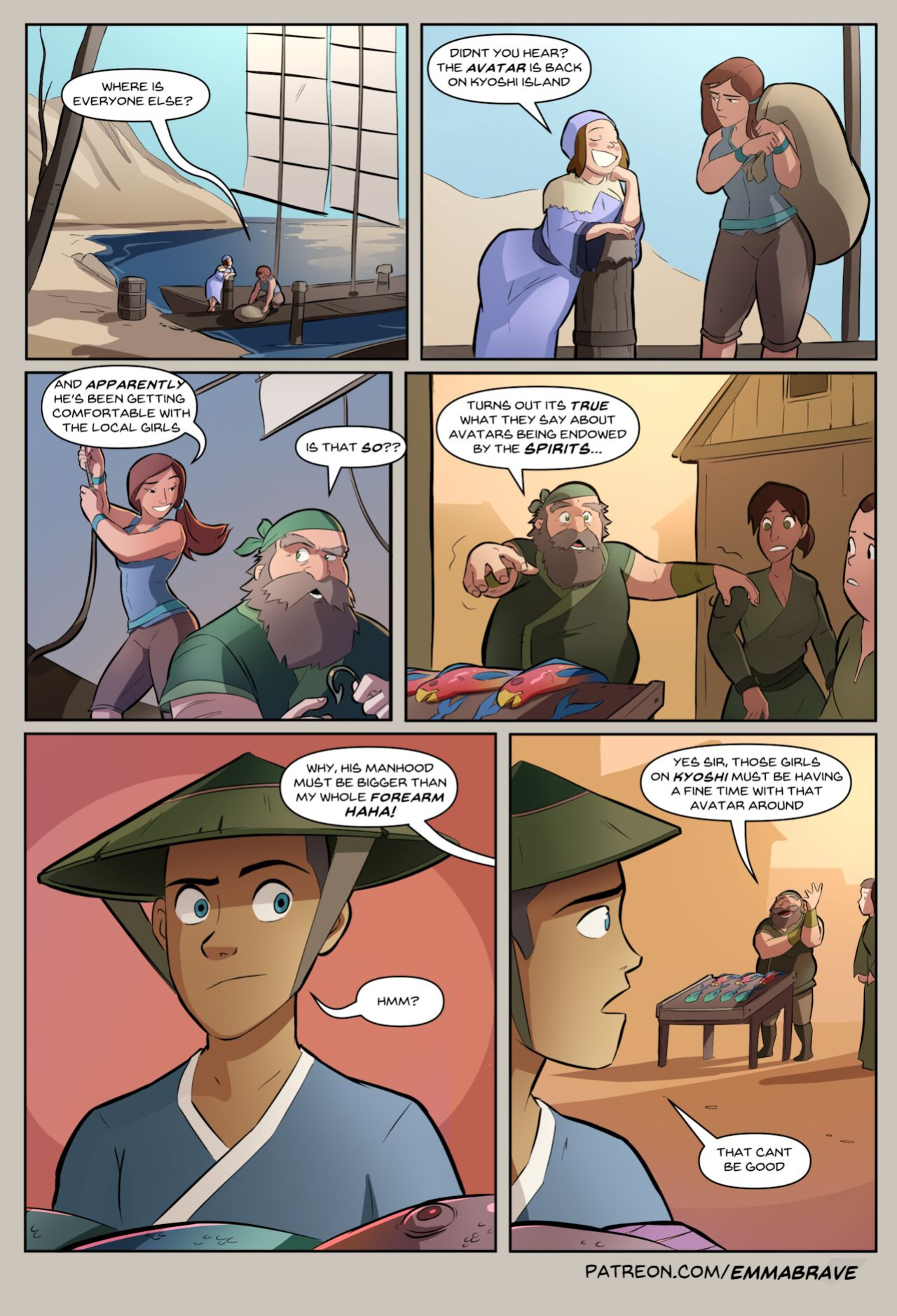 [EmmaBrave] After Avatar (Avatar: The Last Airbender)