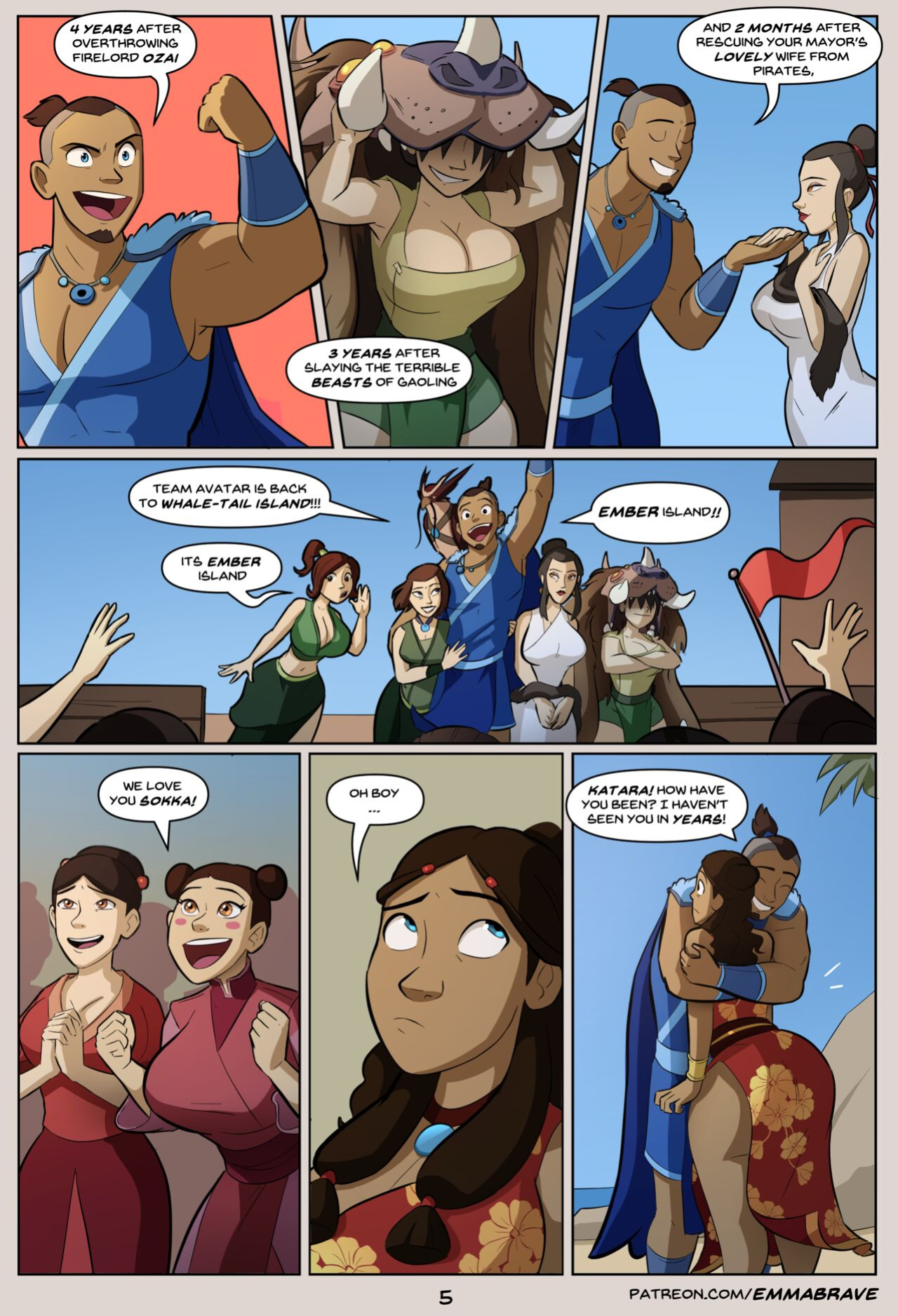 [EmmaBrave] After Avatar (Avatar: The Last Airbender)