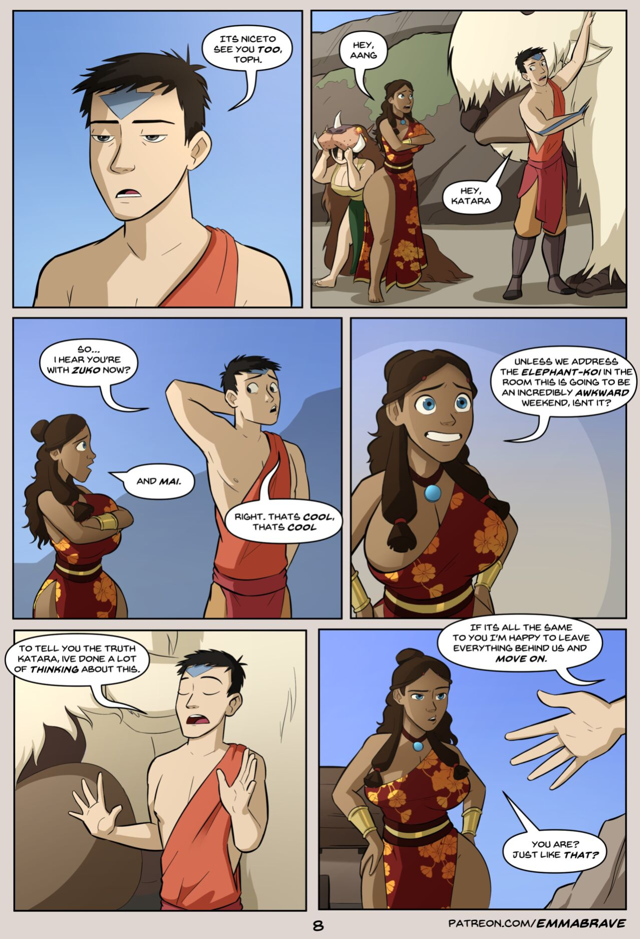 [EmmaBrave] After Avatar (Avatar: The Last Airbender)