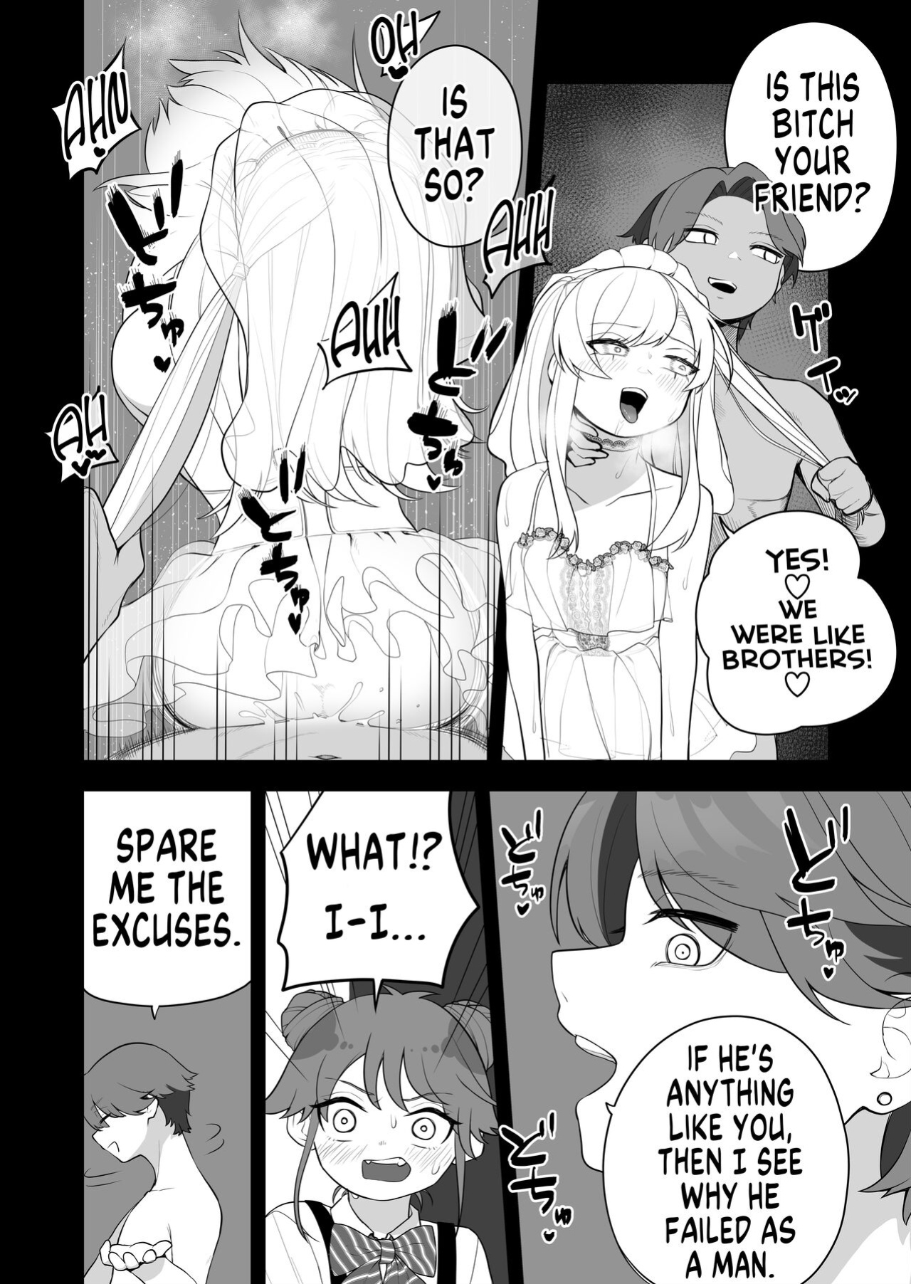 [Amuai Okashi Seisakusho (Ochita Ato Daisuki Samurai, Ahoge Kinoko)] Kyousei Gimukyouiku! TS Ecchi na Onnanoko Kunrenkou! 2 | Correction and Duty Education! Training School for Lewd TS Girls! 2 [GTF]