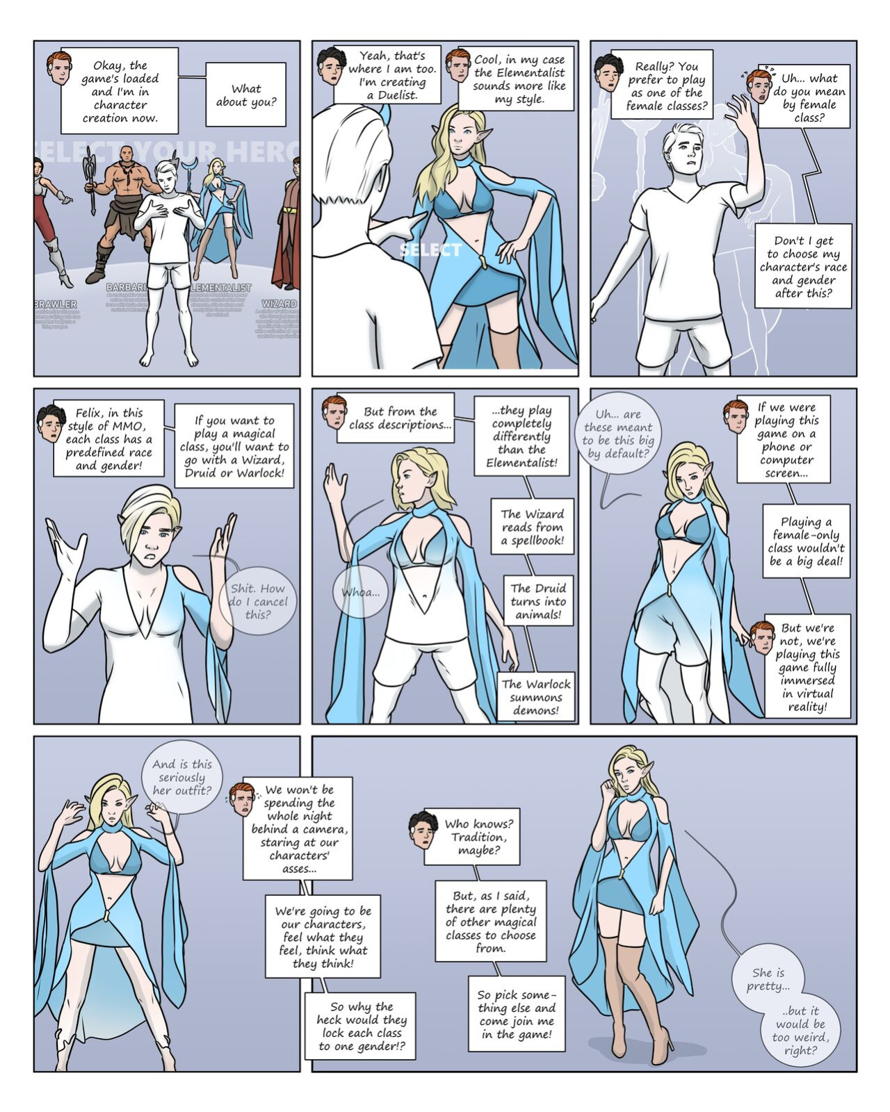 [RHComics] Being Fiona – Issue 1