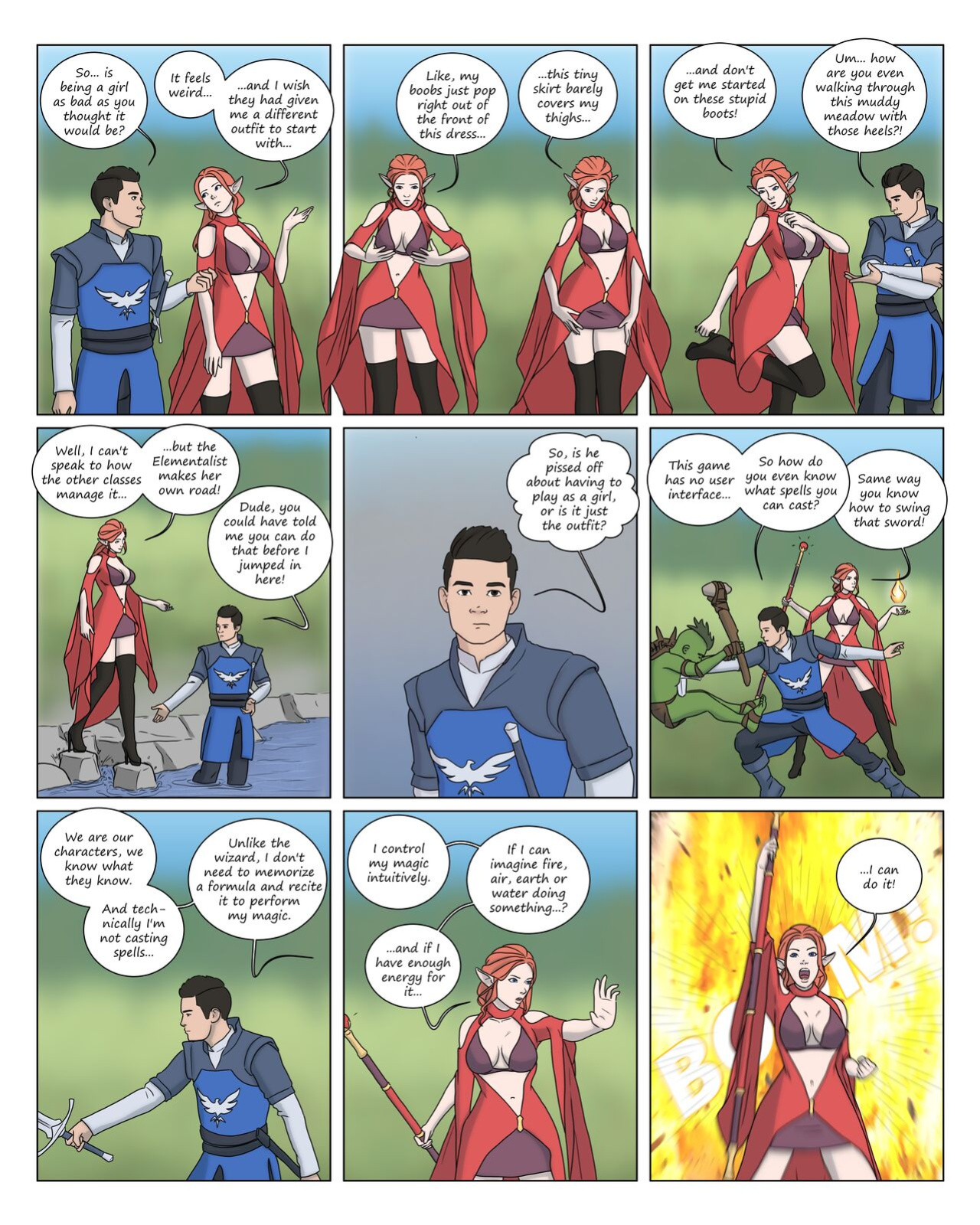 [RHComics] Being Fiona – Issue 1