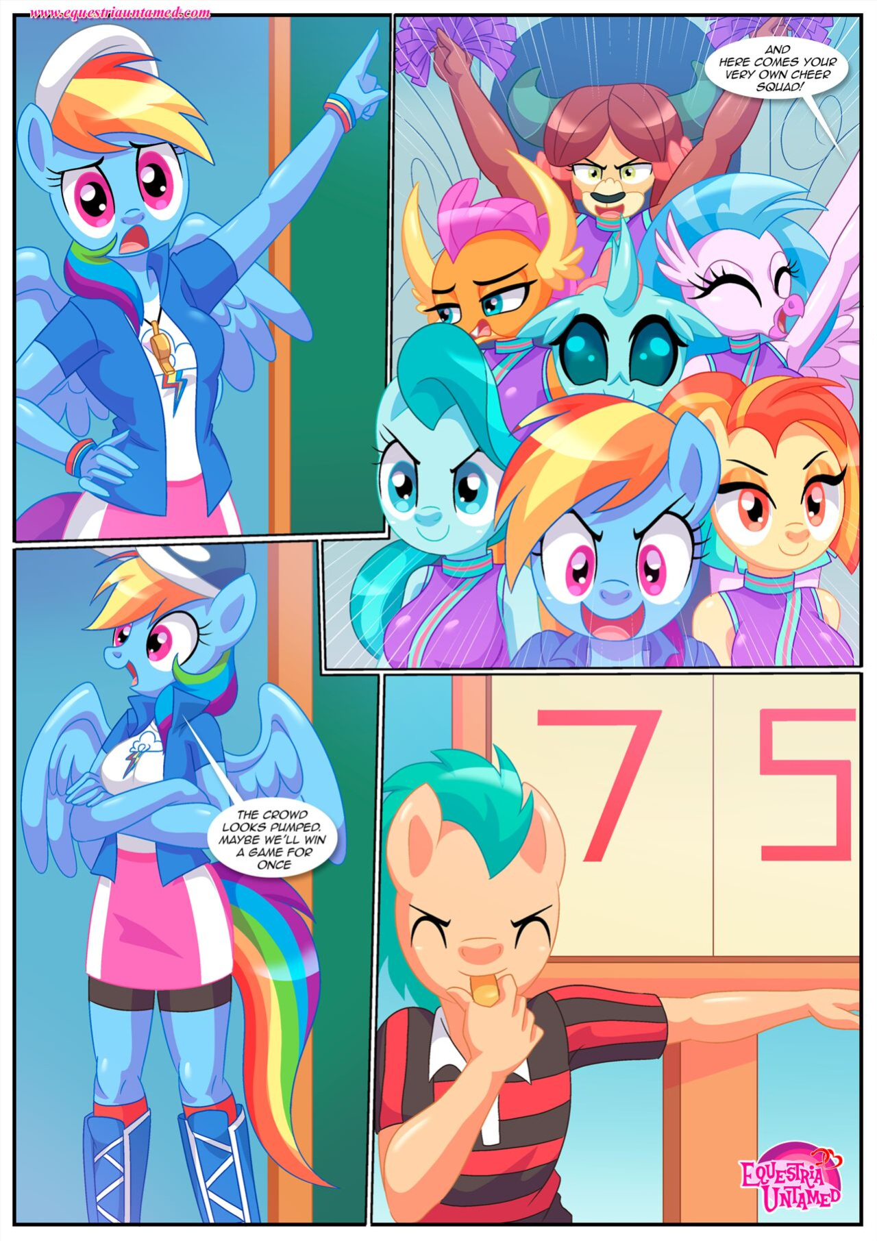 [Palcomix] Extra Cheer Practice (My Little Pony: Friendship Magic)