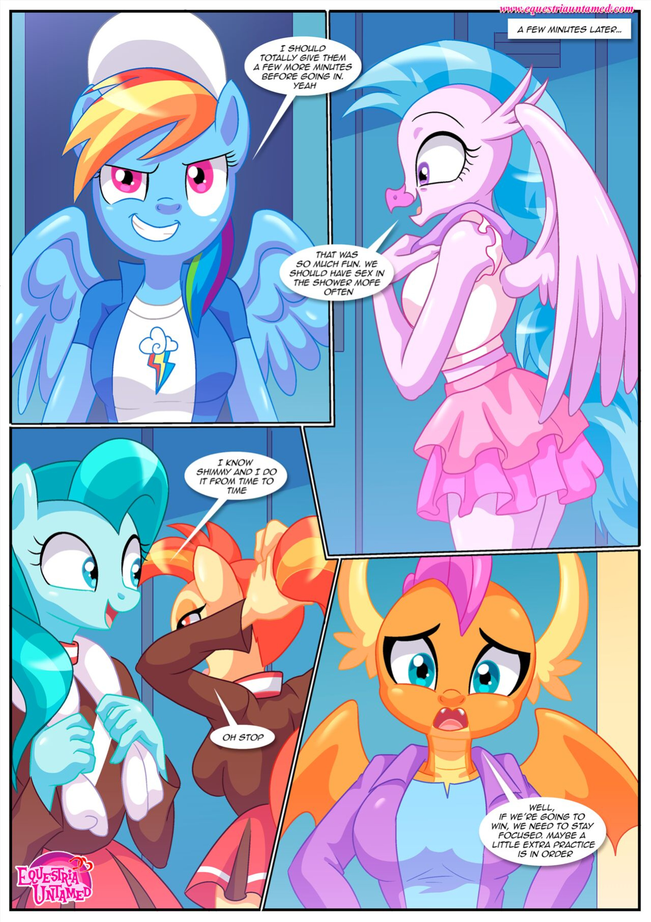 [Palcomix] Extra Cheer Practice (My Little Pony: Friendship Magic)