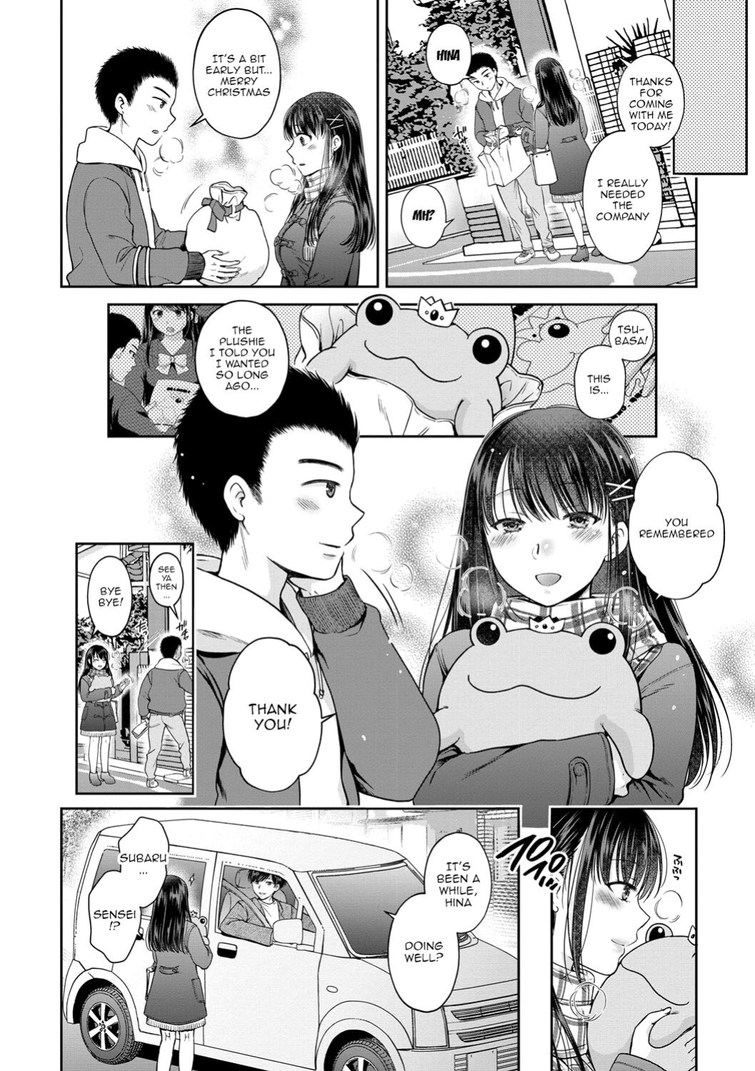 [Harusawa] Nisemono Kazoku - Gifu ni Ochite Iku Musume | Daughter Falling Into Stepfather Ch.1-7