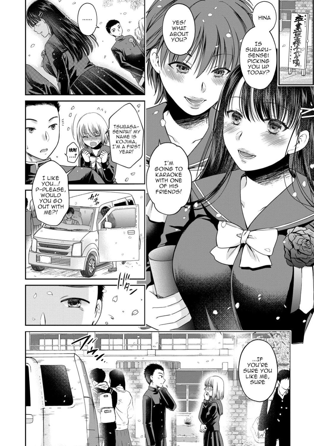 [Harusawa] Nisemono Kazoku - Gifu ni Ochite Iku Musume | Daughter Falling Into Stepfather Ch.1-7