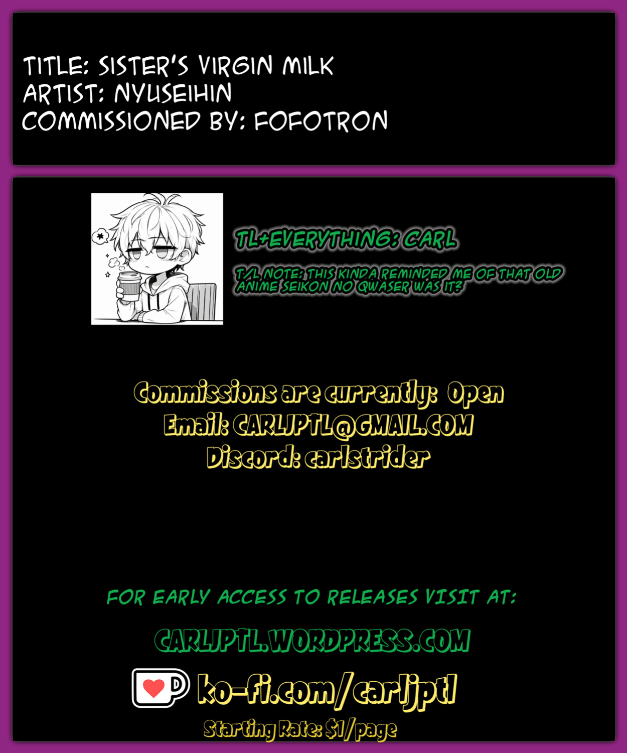 [Nyuseihin] Sister no Virgin Milk | Sister's Virgin Milk (ANGEL Club 2015-10) [CarlJPTL]