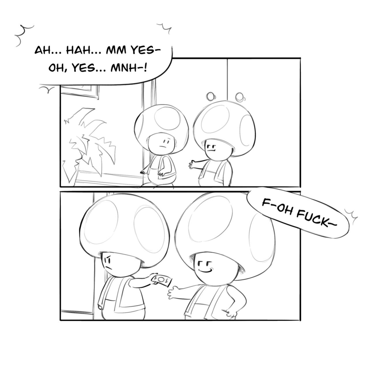[Scubaby] Rosalina x Peach (Super Mario Bros.)
