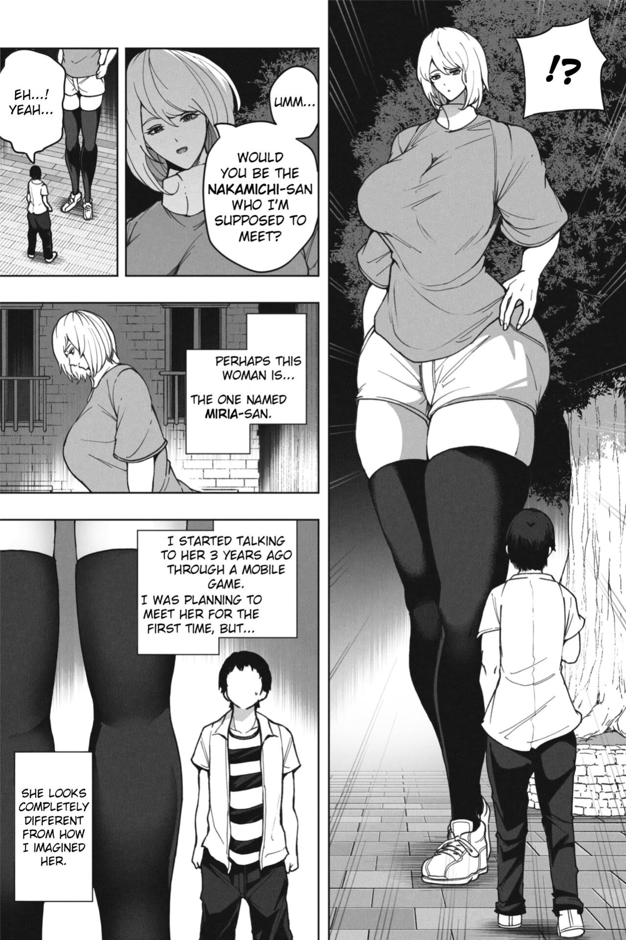[Soryuu] 同級生と再開したら超巨体に成長してた話