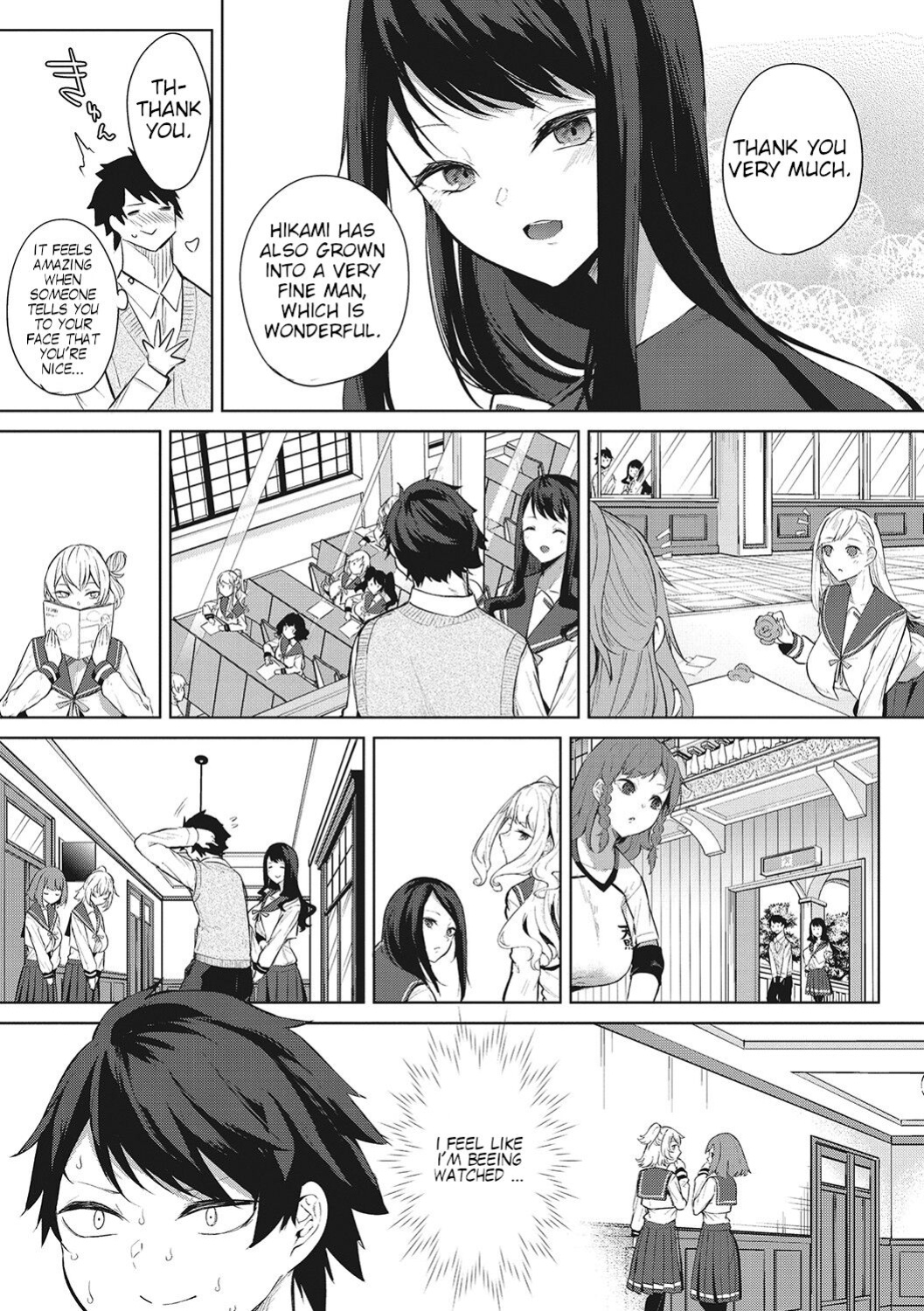 [Kurokawa Otogi] Amaterasu Jogakuin Bunkasai Ch. 1 | Amaterasu Girls' Academy Culture Festival Chapter 1 (COMIC HOTMILK 2021-03)