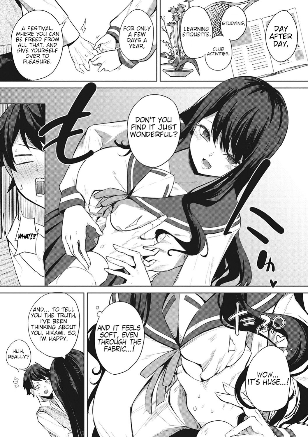 [Kurokawa Otogi] Amaterasu Jogakuin Bunkasai Ch. 1 | Amaterasu Girls' Academy Culture Festival Chapter 1 (COMIC HOTMILK 2021-03)