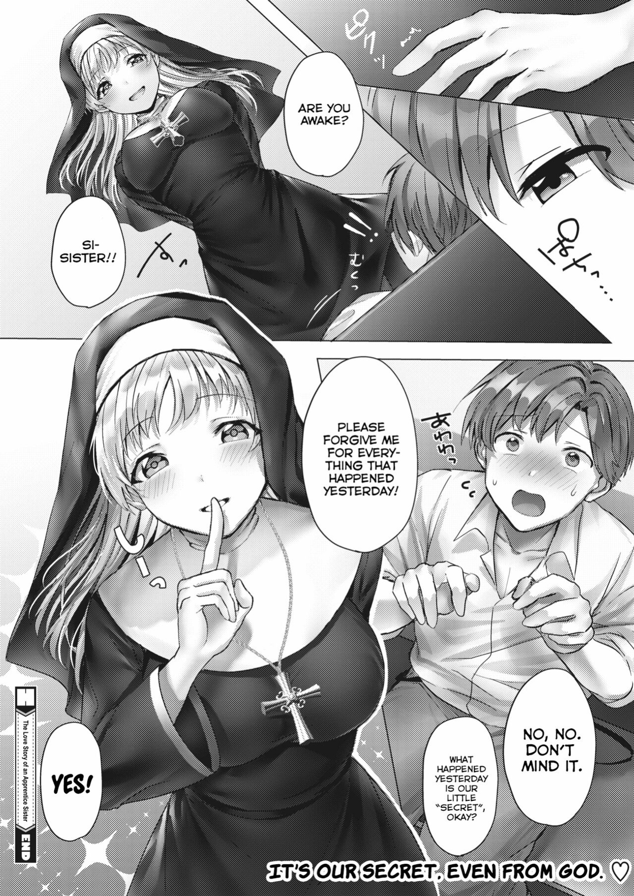 [Tabiguchi Kouji] Minarai Sister no Koi Moyou | The Love Story of an Apprentice Sister (COMIC HOTMILK 2022-11) [ConTL]