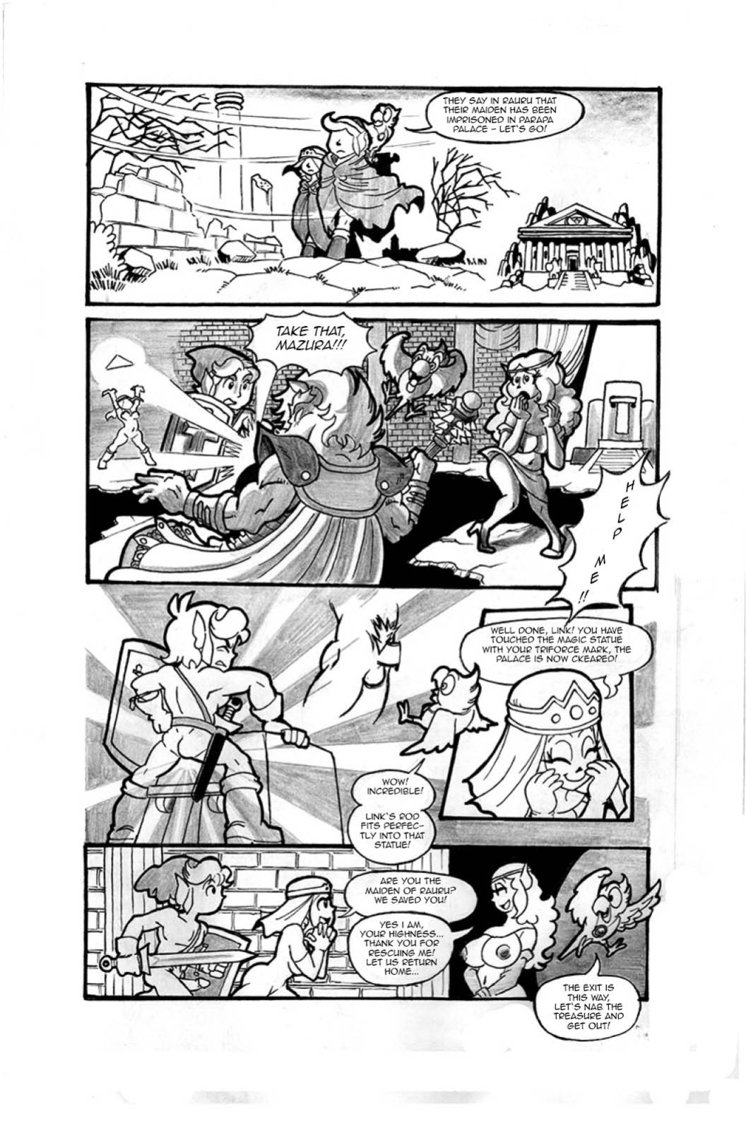 [Escopeto] The Legend of Zelda II: The Naughty Adventure of Link