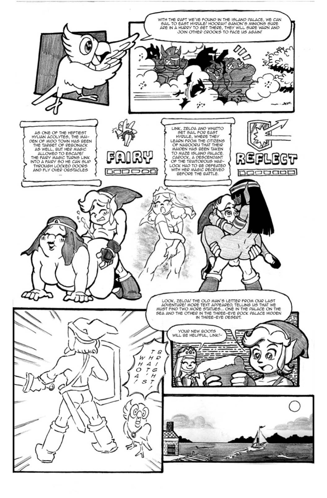 [Escopeto] The Legend of Zelda II: The Naughty Adventure of Link