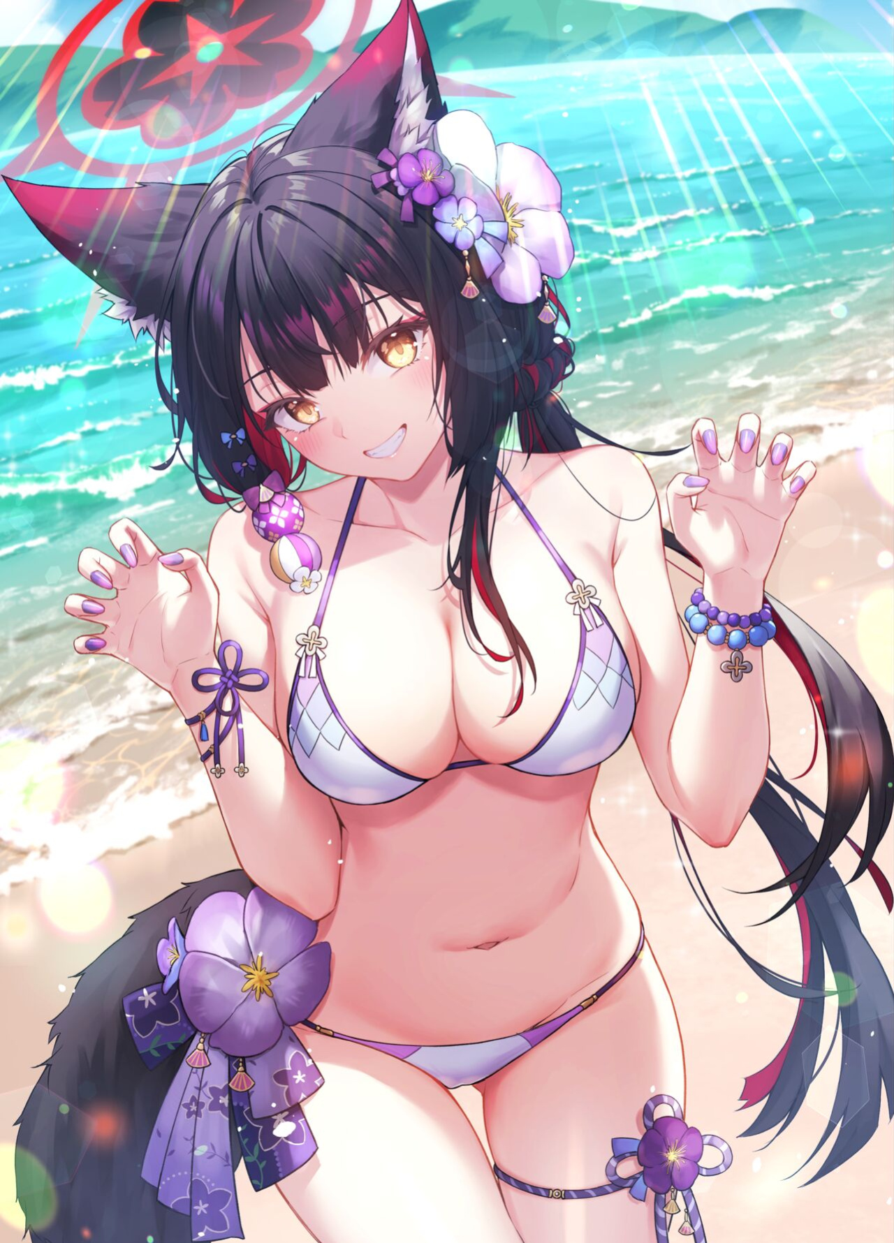 [SafariPark (Anjaku112)] Overflowing With Love From Wakamo 02 (Blue Archive) [Uncensored] [LunaticSeibah]